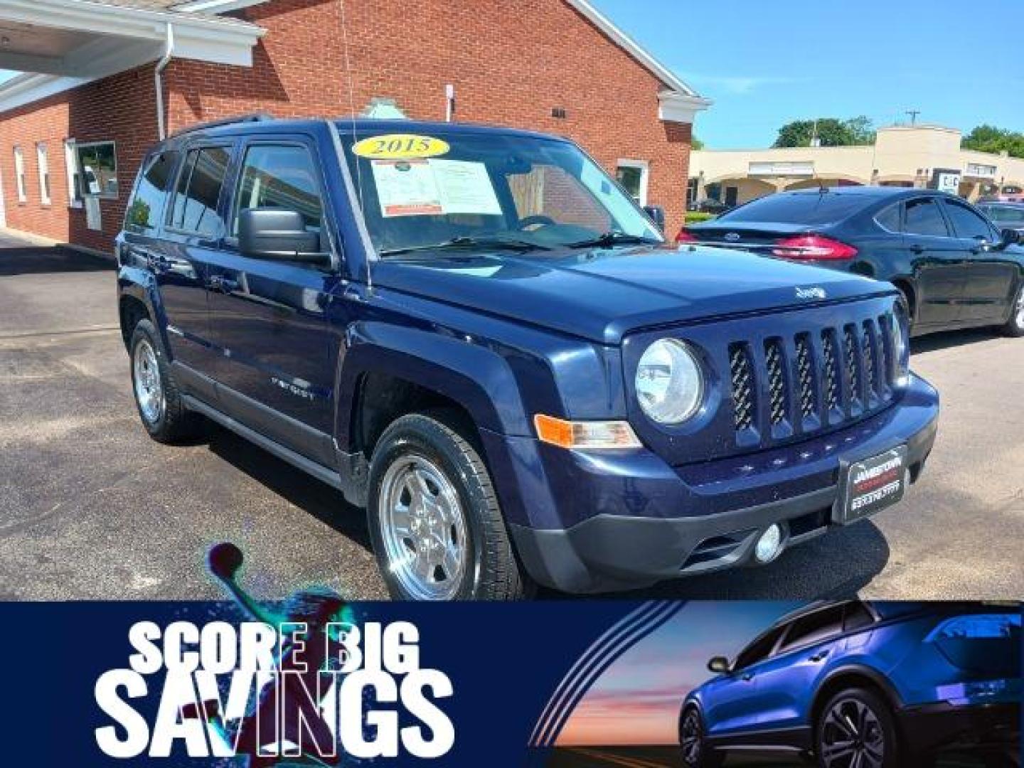 2015 Jeep Patriot Sport 2WD (1C4NJPBAXFD) with an 2.0L L4 DOHC 16V engine, located at 1865 W 2nd St., Xenia, OH, 45385, (937) 372-7777, 39.681259, -83.961945 - 2015 Jeep Patriot Sport 2WD - Photo#0