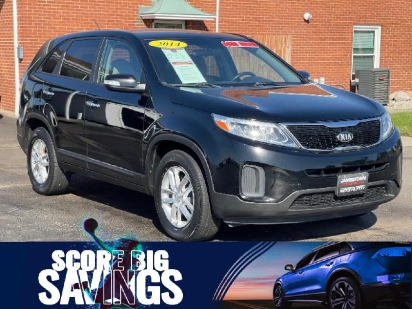 2014 Kia Sorento LX 2WD (5XYKT3A65EG) with an 2.4L L4 DOHC 16V engine, 6-Speed Automatic transmission, located at 1865 W 2nd St., Xenia, OH, 45385, (937) 372-7777, 39.681259, -83.961945 - 2014 Kia Sorento LX 2WD - Photo#0