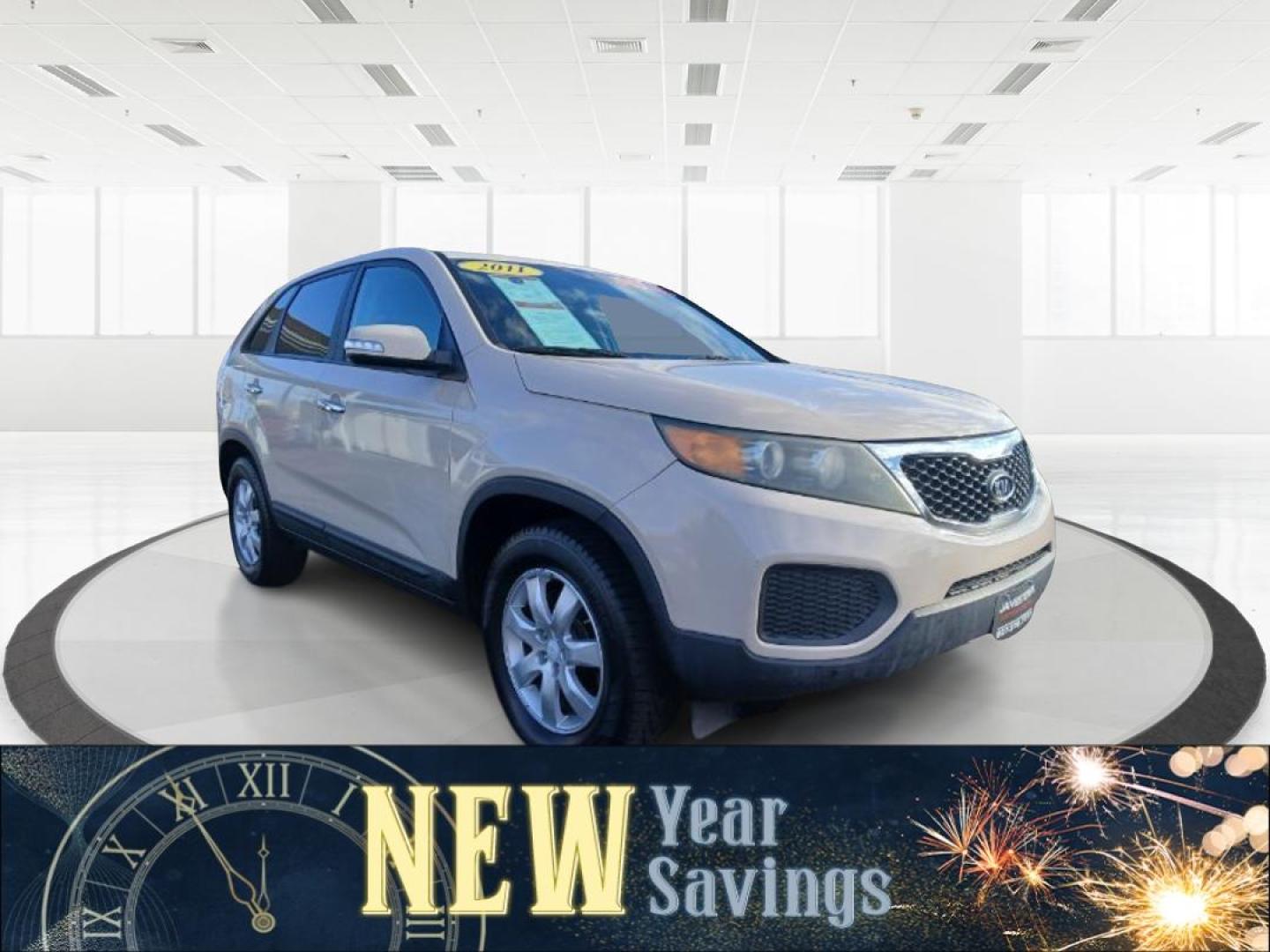 2011 Kia Sorento LX 2WD (5XYKT3A14BG) with an 2.4L L4 DOHC 16V engine, 6-Speed Automatic transmission, located at 1865 W 2nd St., Xenia, OH, 45385, (937) 372-7777, 39.681259, -83.961945 - 2011 Kia Sorento LX 2WD - Photo#0