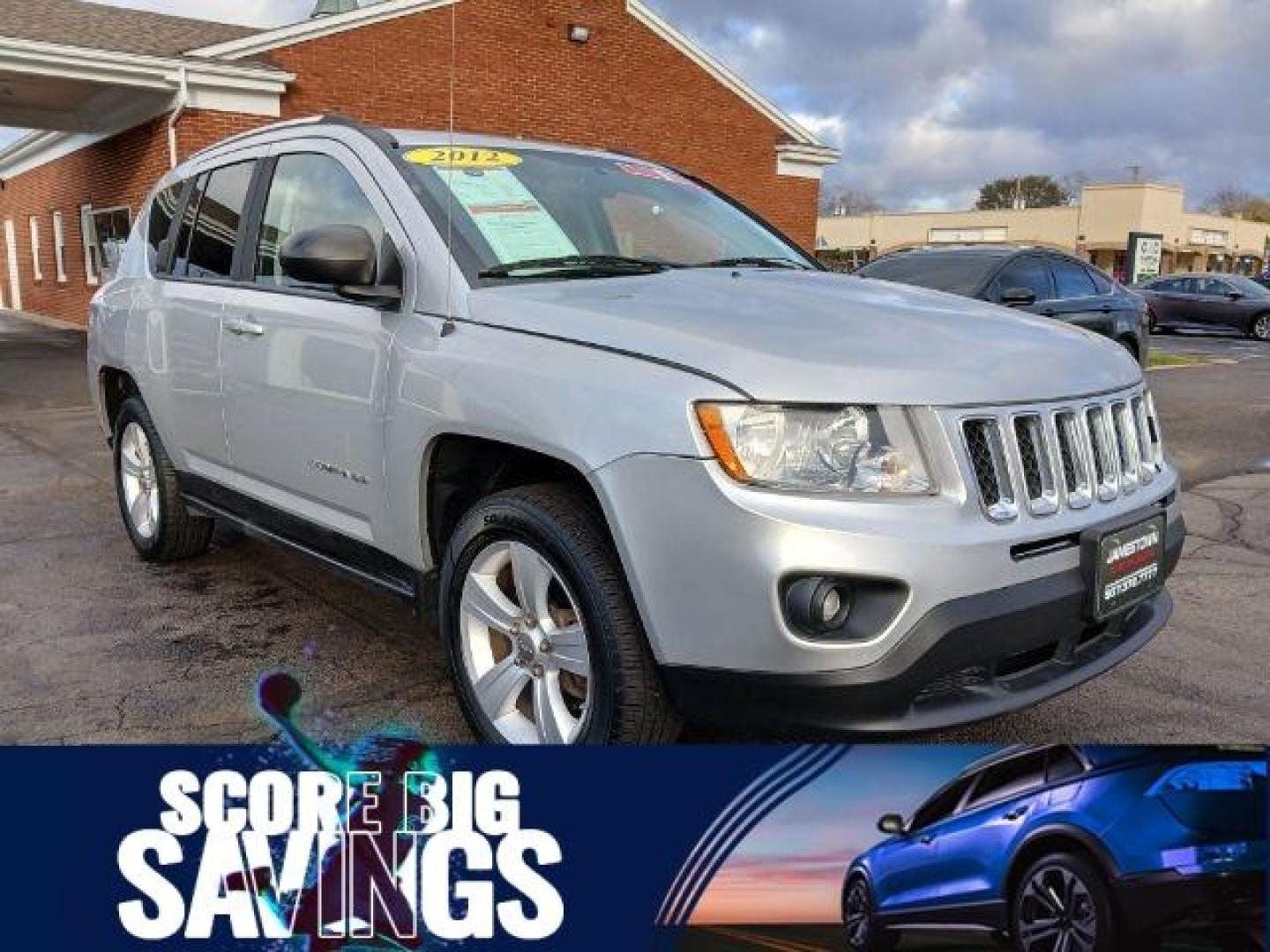 2012 Jeep Compass Sport 4WD (1C4NJDBB6CD) with an 2.4L L4 DOHC 16V engine, located at 1865 W 2nd St., Xenia, OH, 45385, (937) 372-7777, 39.681259, -83.961945 - 2012 Jeep Compass Sport 4WD - Photo#0