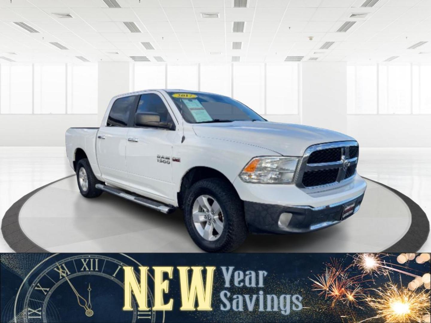 2017 RAM 1500 SLT Crew Cab SWB 4WD (1C6RR7LT7HS) with an 5.7L V8 OHV 16V engine, 8-Speed Automatic transmission, located at 1865 W 2nd St., Xenia, OH, 45385, (937) 372-7777, 39.681259, -83.961945 - 2017 RAM 1500 SLT Crew Cab SWB 4WD - Photo#0