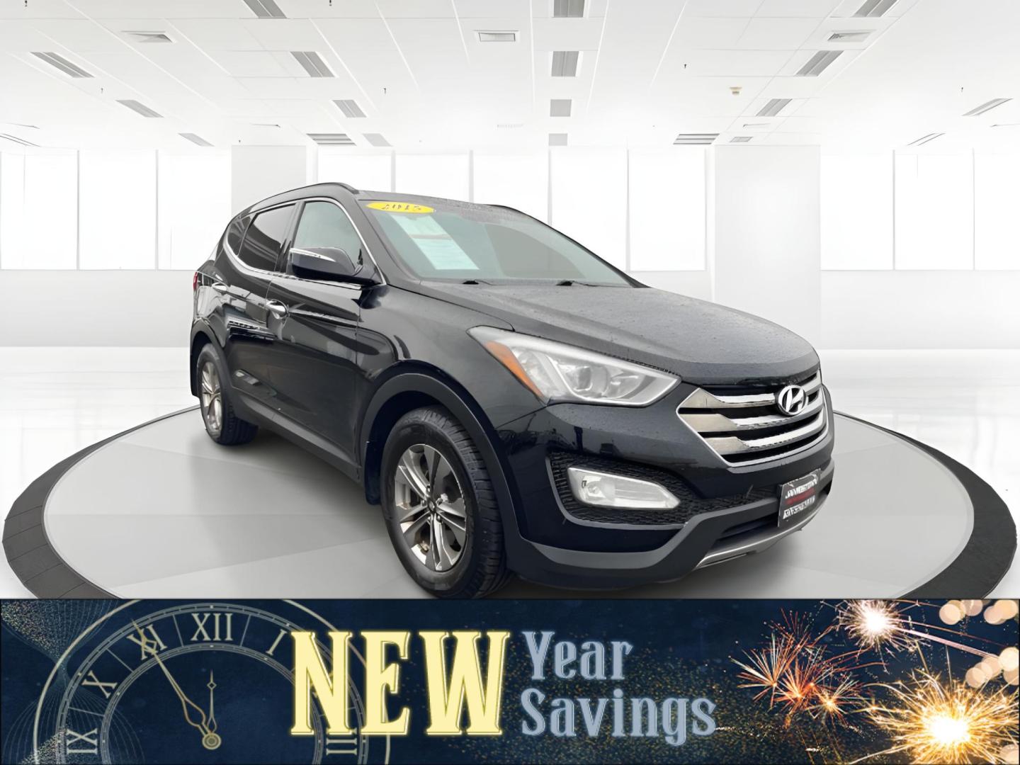 2015 Hyundai Santa Fe Sport 2.4 FWD (5XYZU3LBXFG) with an 2.4L L4 DOHC 16V engine, 6-Speed Automatic transmission, located at 1865 W 2nd St., Xenia, OH, 45385, (937) 372-7777, 39.681259, -83.961945 - 2015 Hyundai Santa Fe Sport 2.4 FWD - Photo#0