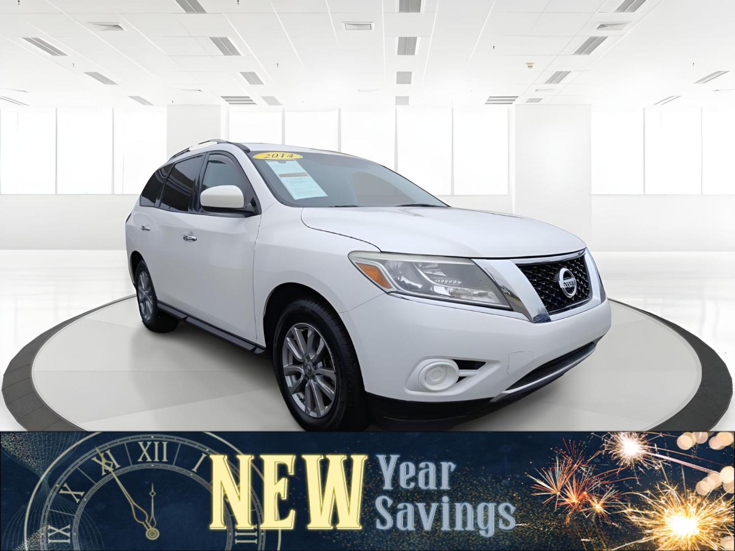 2014 Nissan Pathfinder SV 4WD (5N1AR2MM4EC) with an 3.5L V6 DOHC 24V engine, Continuously Variable Transmission transmission, located at 1865 W 2nd St., Xenia, OH, 45385, (937) 372-7777, 39.681259, -83.961945 - Third Row - Photo#0