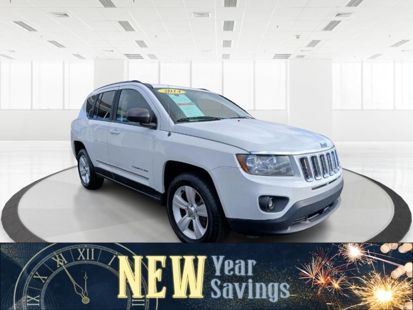 2014 Jeep Compass Sport 4WD (1C4NJDBB0ED) with an 2.4L L4 DOHC 16V engine, located at 1865 W 2nd St., Xenia, OH, 45385, (937) 372-7777, 39.681259, -83.961945 - 2014 Jeep Compass Sport 4WD - Photo#0