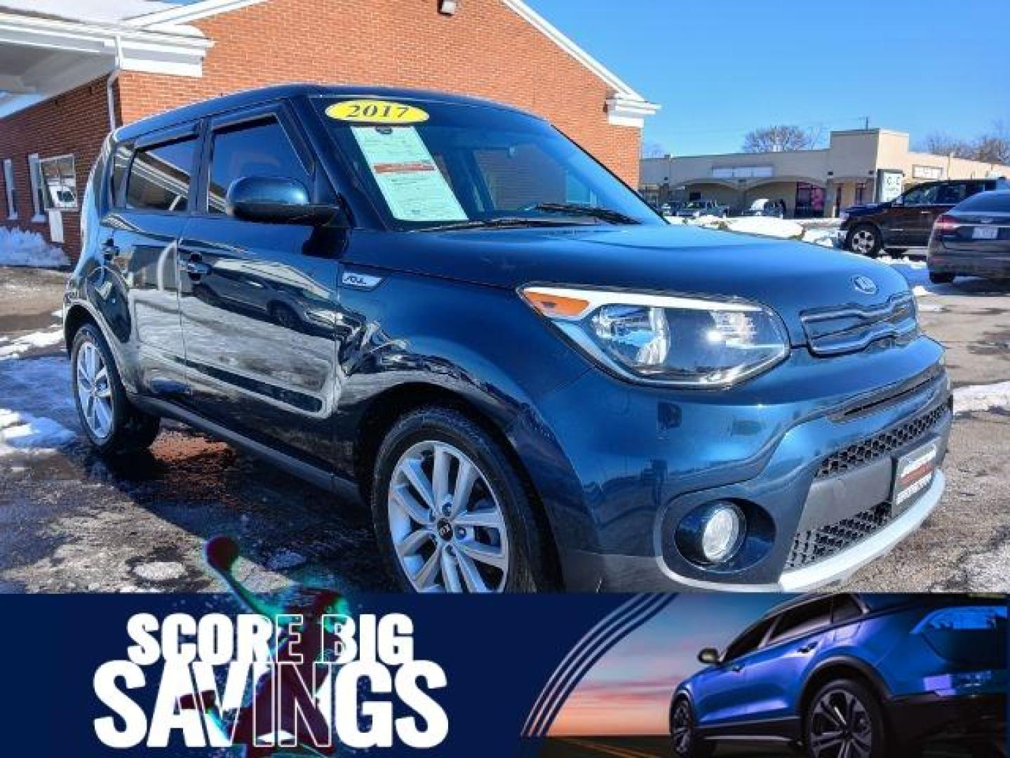 2017 Kia Soul + (KNDJP3A55H7) with an 2.0L L4 DOHC 16V engine, 6-Speed Automatic transmission, located at 1865 W 2nd St., Xenia, OH, 45385, (937) 372-7777, 39.681259, -83.961945 - 2017 Kia Soul + - Photo#0