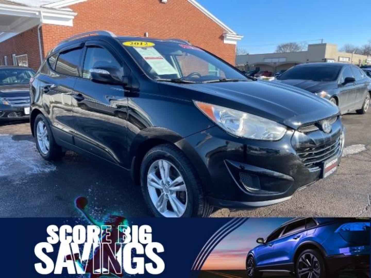 2012 Hyundai Tucson GLS AWD (KM8JUCAC7CU) with an 2.4L L4 DOHC 16V engine, 6-Speed Automatic transmission, located at 1865 W 2nd St., Xenia, OH, 45385, (937) 372-7777, 39.681259, -83.961945 - 2012 Hyundai Tucson GLS AWD - Photo#0