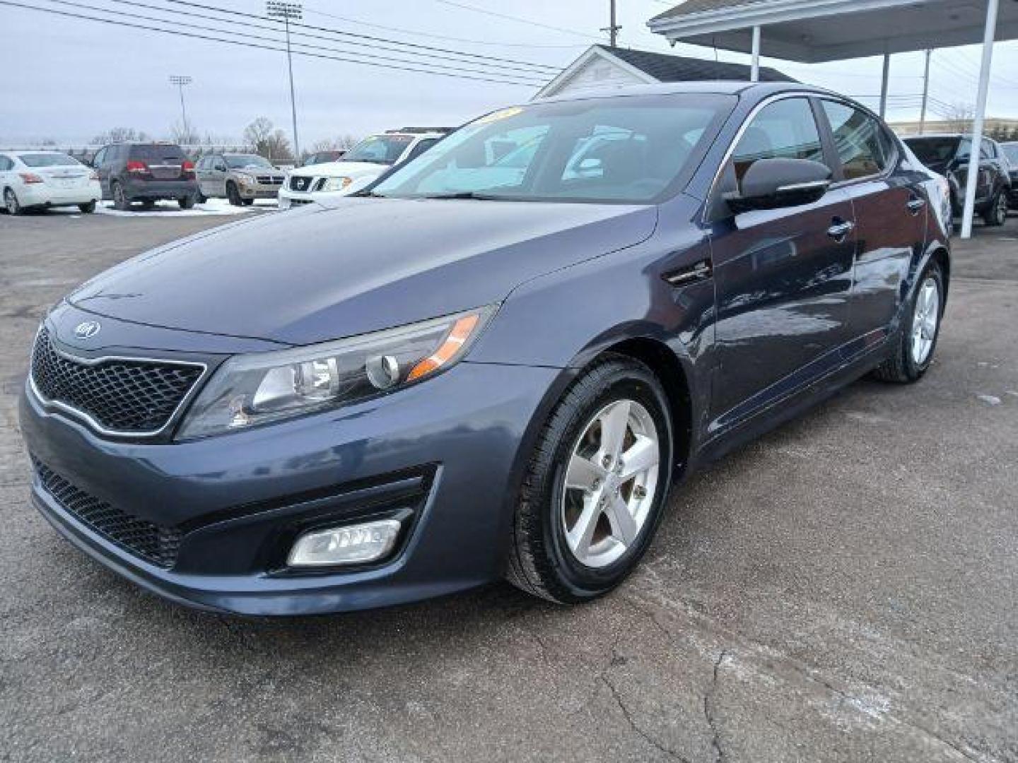 2015 Kia Optima LX (5XXGM4A71FG) with an 2.4L L4 DOHC 16V engine, 6-Speed Automatic transmission, located at 1865 W 2nd St., Xenia, OH, 45385, (937) 372-7777, 39.681259, -83.961945 - 2015 Kia Optima LX - Photo#1