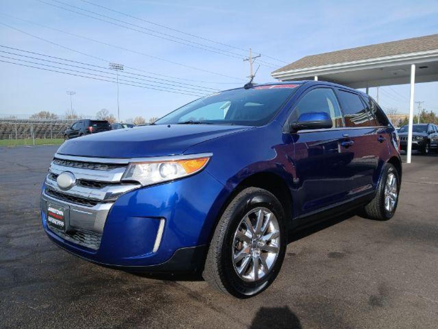 2013 Deep Impact Blue Metallic Ford Edge Limited AWD (2FMDK4KC8DB) with an 3.5L V6 DOHC 24V engine, 6-Speed Automatic transmission, located at 1865 W 2nd St., Xenia, OH, 45385, (937) 372-7777, 39.681259, -83.961945 - Photo#9