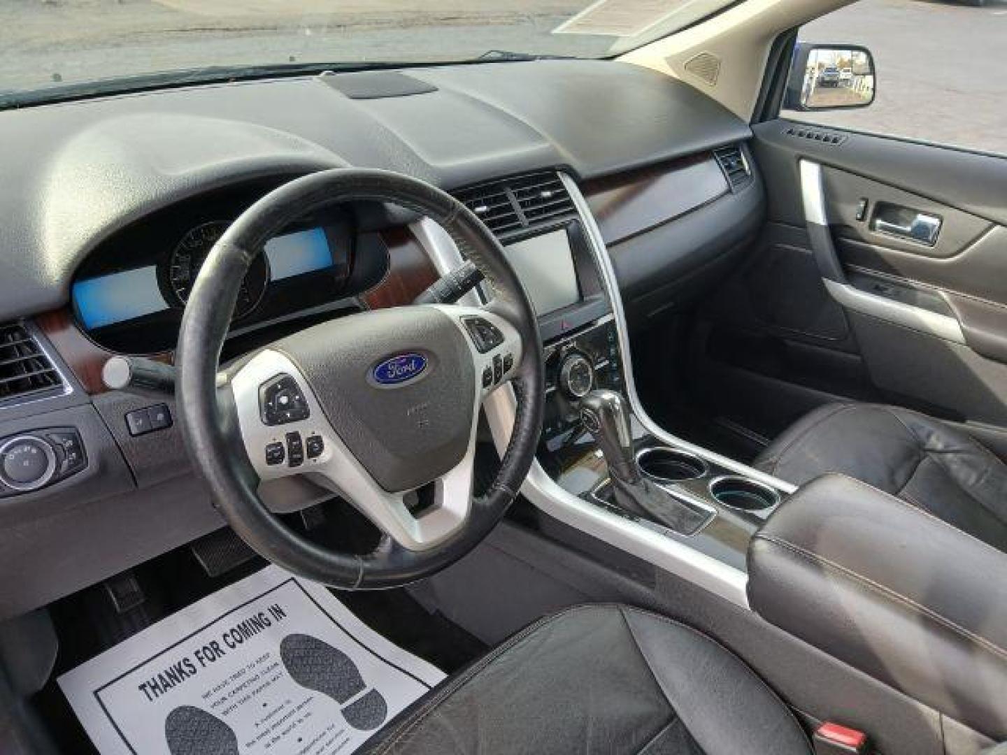 2013 Deep Impact Blue Metallic Ford Edge Limited AWD (2FMDK4KC8DB) with an 3.5L V6 DOHC 24V engine, 6-Speed Automatic transmission, located at 1865 W 2nd St., Xenia, OH, 45385, (937) 372-7777, 39.681259, -83.961945 - Photo#1