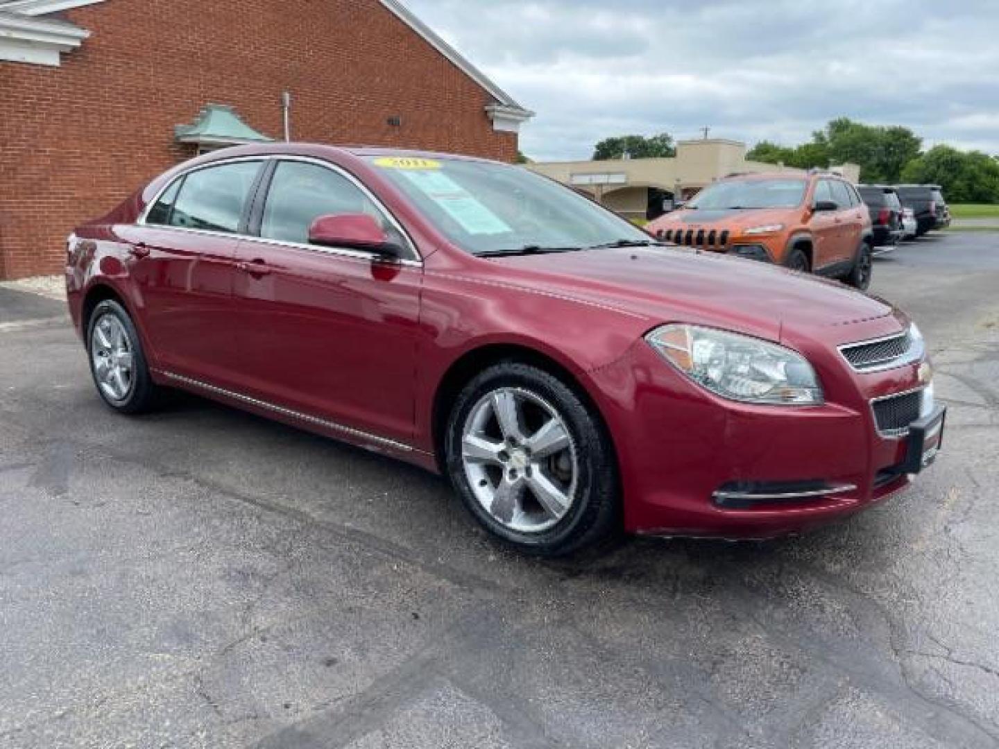 2011 Red Jewel Tintcoat Chevrolet Malibu 2LT (1G1ZD5E13BF) with an 2.4L L4 DOHC 16V engine, 6-Speed Automatic transmission, located at 1865 W 2nd St., Xenia, OH, 45385, (937) 372-7777, 39.681259, -83.961945 - Photo#0