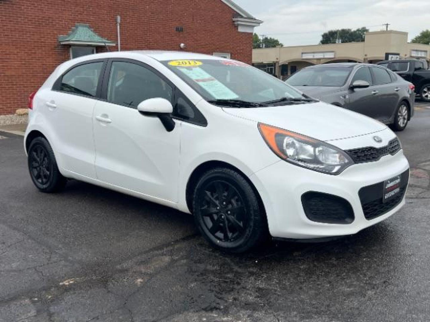 2013 Clear White Kia Rio5 LX (KNADM5A36D6) with an 1.6L L4 DOHC 16V engine, located at 1865 W 2nd St., Xenia, OH, 45385, (937) 372-7777, 39.681259, -83.961945 - Photo#0