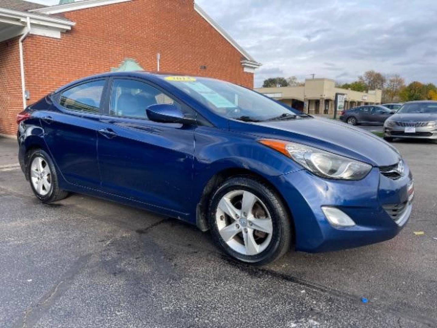 2013 Atlantic Blue Pearl Metallic Hyundai Elantra GLS A/T (KMHDH4AE0DU) with an 1.8L L4 DOHC 16V engine, 6-Speed Automatic transmission, located at 1865 W 2nd St., Xenia, OH, 45385, (937) 372-7777, 39.681259, -83.961945 - Photo#0