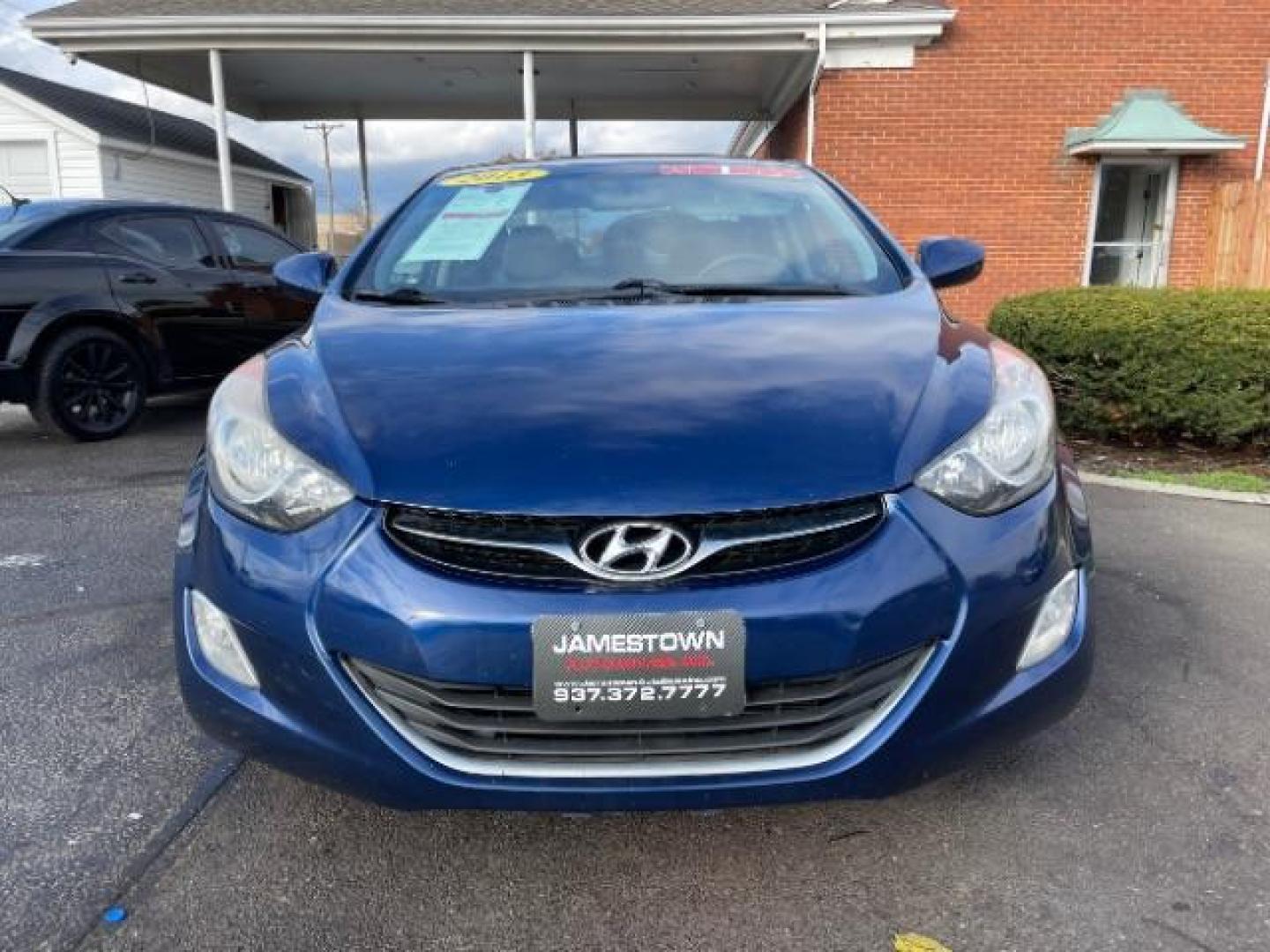 2013 Atlantic Blue Pearl Metallic Hyundai Elantra GLS A/T (KMHDH4AE0DU) with an 1.8L L4 DOHC 16V engine, 6-Speed Automatic transmission, located at 1865 W 2nd St., Xenia, OH, 45385, (937) 372-7777, 39.681259, -83.961945 - Photo#1