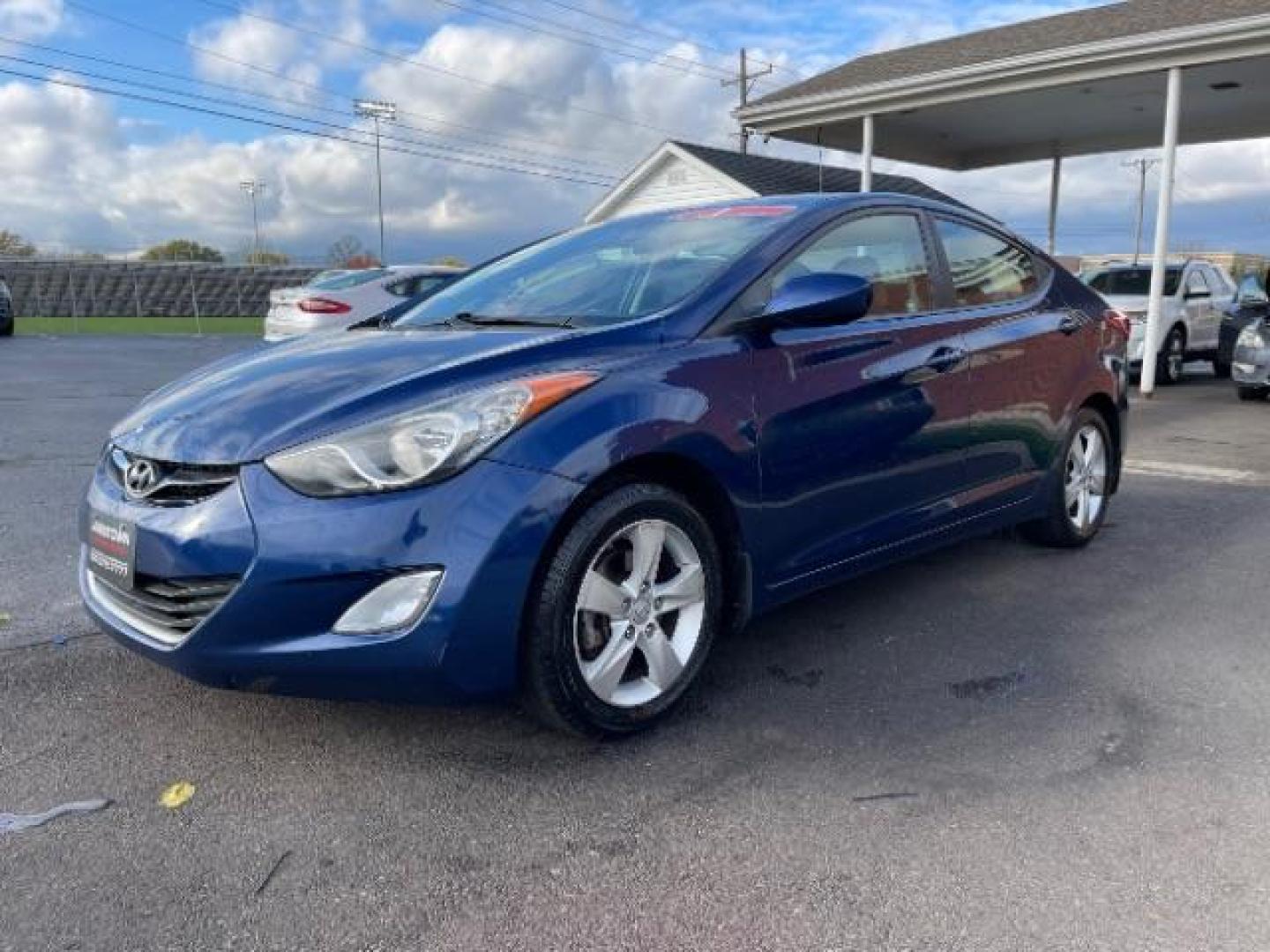 2013 Atlantic Blue Pearl Metallic Hyundai Elantra GLS A/T (KMHDH4AE0DU) with an 1.8L L4 DOHC 16V engine, 6-Speed Automatic transmission, located at 1865 W 2nd St., Xenia, OH, 45385, (937) 372-7777, 39.681259, -83.961945 - Photo#2