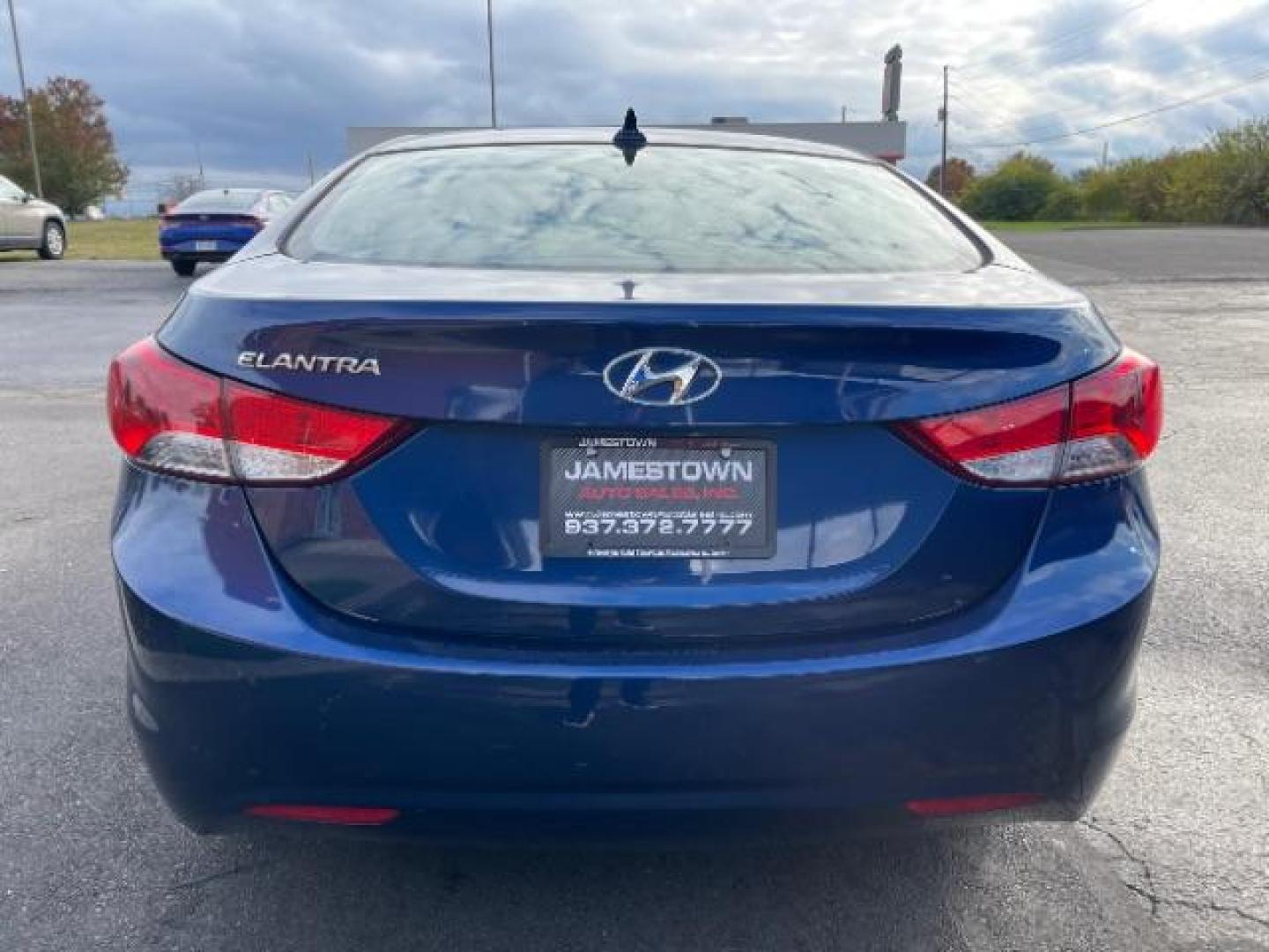 2013 Atlantic Blue Pearl Metallic Hyundai Elantra GLS A/T (KMHDH4AE0DU) with an 1.8L L4 DOHC 16V engine, 6-Speed Automatic transmission, located at 1865 W 2nd St., Xenia, OH, 45385, (937) 372-7777, 39.681259, -83.961945 - Photo#4