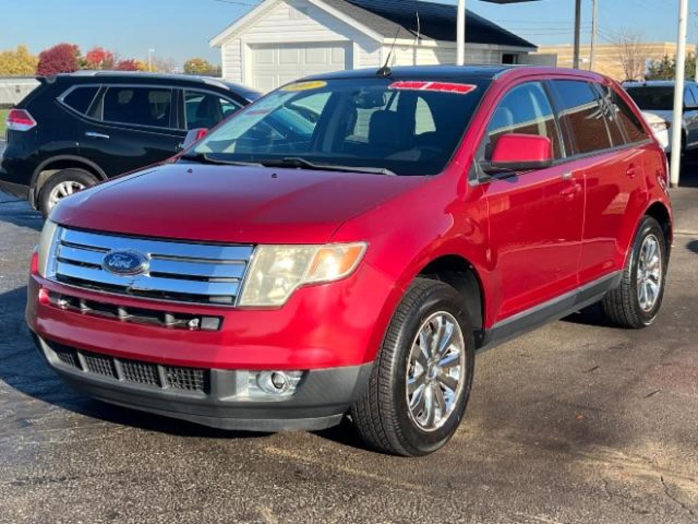 2007 Redfire Metallic Ford Edge SEL Plus AWD (2FMDK49C57B) with an 3.5L V6 DOHC 24V engine, 6-Speed Automatic transmission, located at 1865 W 2nd St., Xenia, OH, 45385, (937) 372-7777, 39.681259, -83.961945 - Photo#2