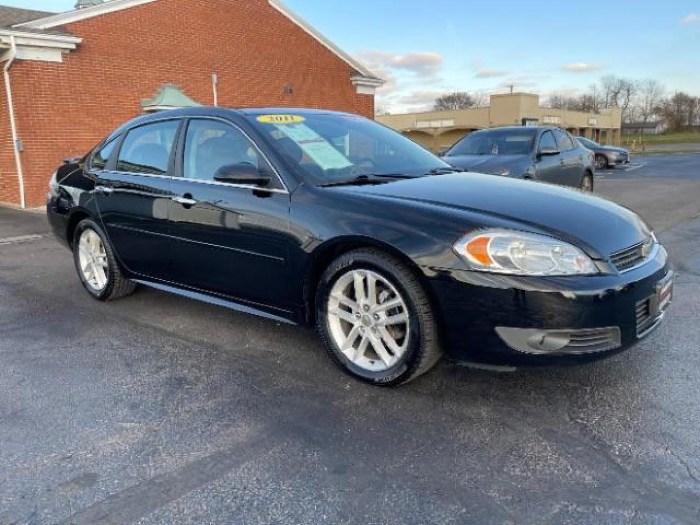 2011 Black Chevrolet Impala LTZ (2G1WC5EM1B1) with an 3.9L V6 DOHC 16V FFV engine, 4-Speed Automatic transmission, located at 1865 W 2nd St., Xenia, OH, 45385, (937) 372-7777, 39.681259, -83.961945 - Photo#0