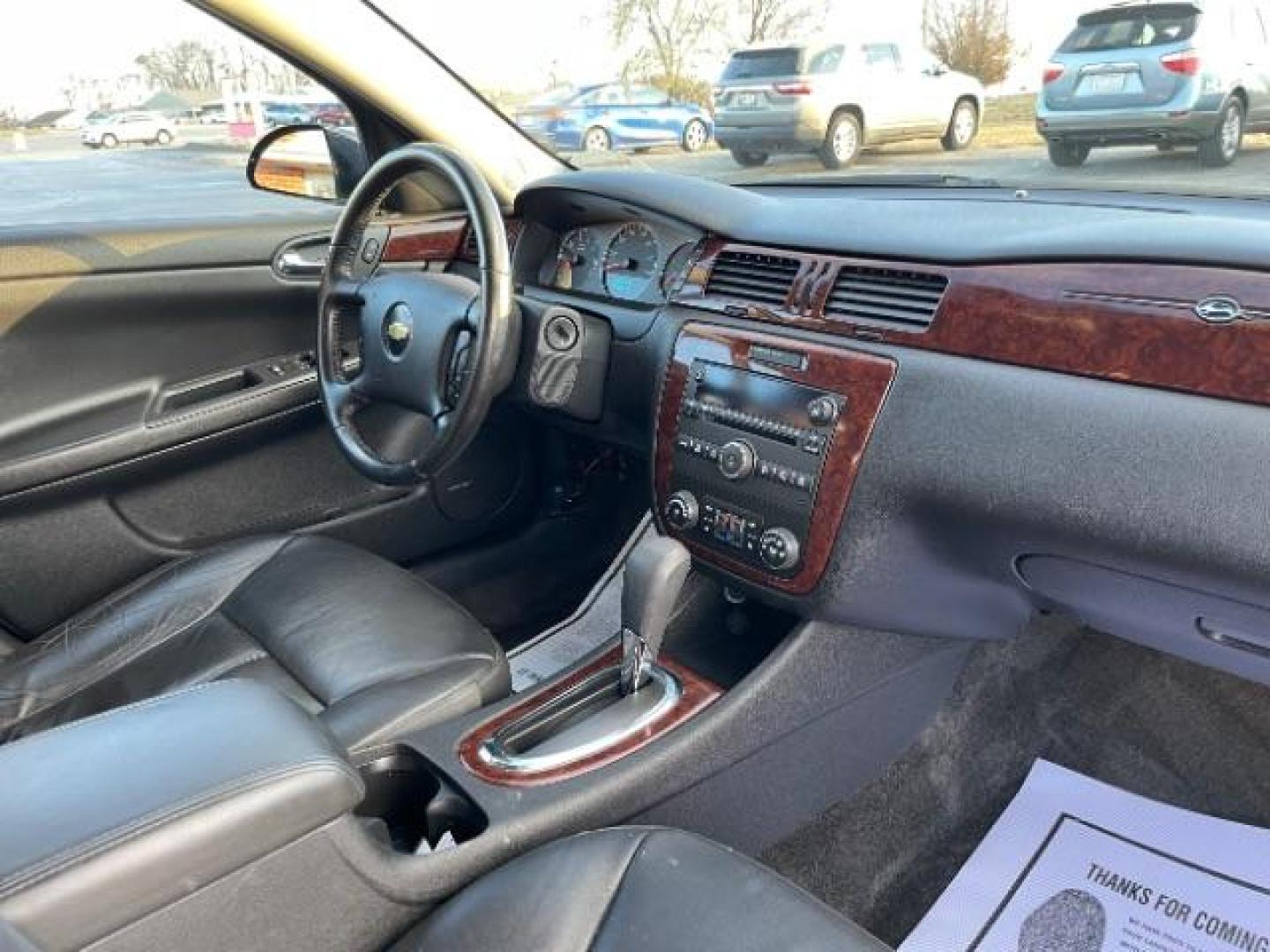 2011 Black Chevrolet Impala LTZ (2G1WC5EM1B1) with an 3.9L V6 DOHC 16V FFV engine, 4-Speed Automatic transmission, located at 1865 W 2nd St., Xenia, OH, 45385, (937) 372-7777, 39.681259, -83.961945 - Photo#10