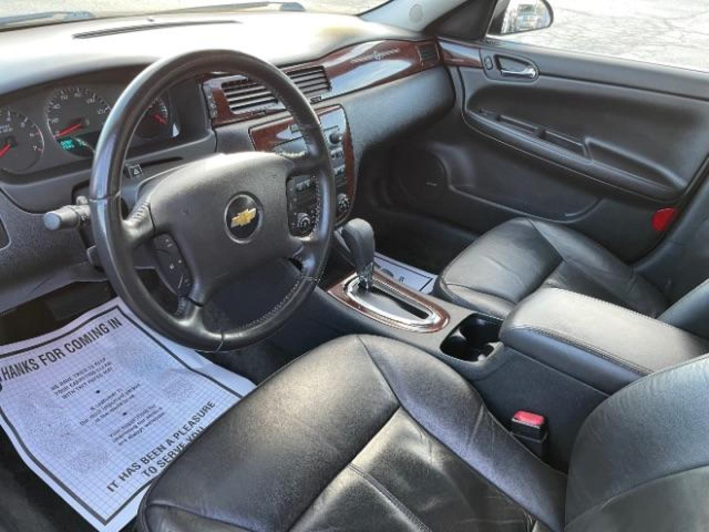 2011 Black Chevrolet Impala LTZ (2G1WC5EM1B1) with an 3.9L V6 DOHC 16V FFV engine, 4-Speed Automatic transmission, located at 1865 W 2nd St., Xenia, OH, 45385, (937) 372-7777, 39.681259, -83.961945 - Photo#6