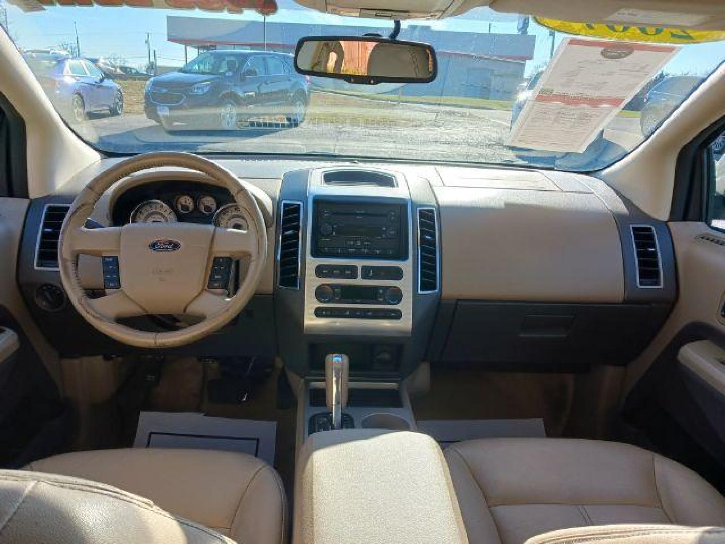 2007 White Ford Edge SEL Plus AWD (2FMDK49C27B) with an 3.5L V6 DOHC 24V engine, 6-Speed Automatic transmission, located at 1865 W 2nd St., Xenia, OH, 45385, (937) 372-7777, 39.681259, -83.961945 - Photo#7