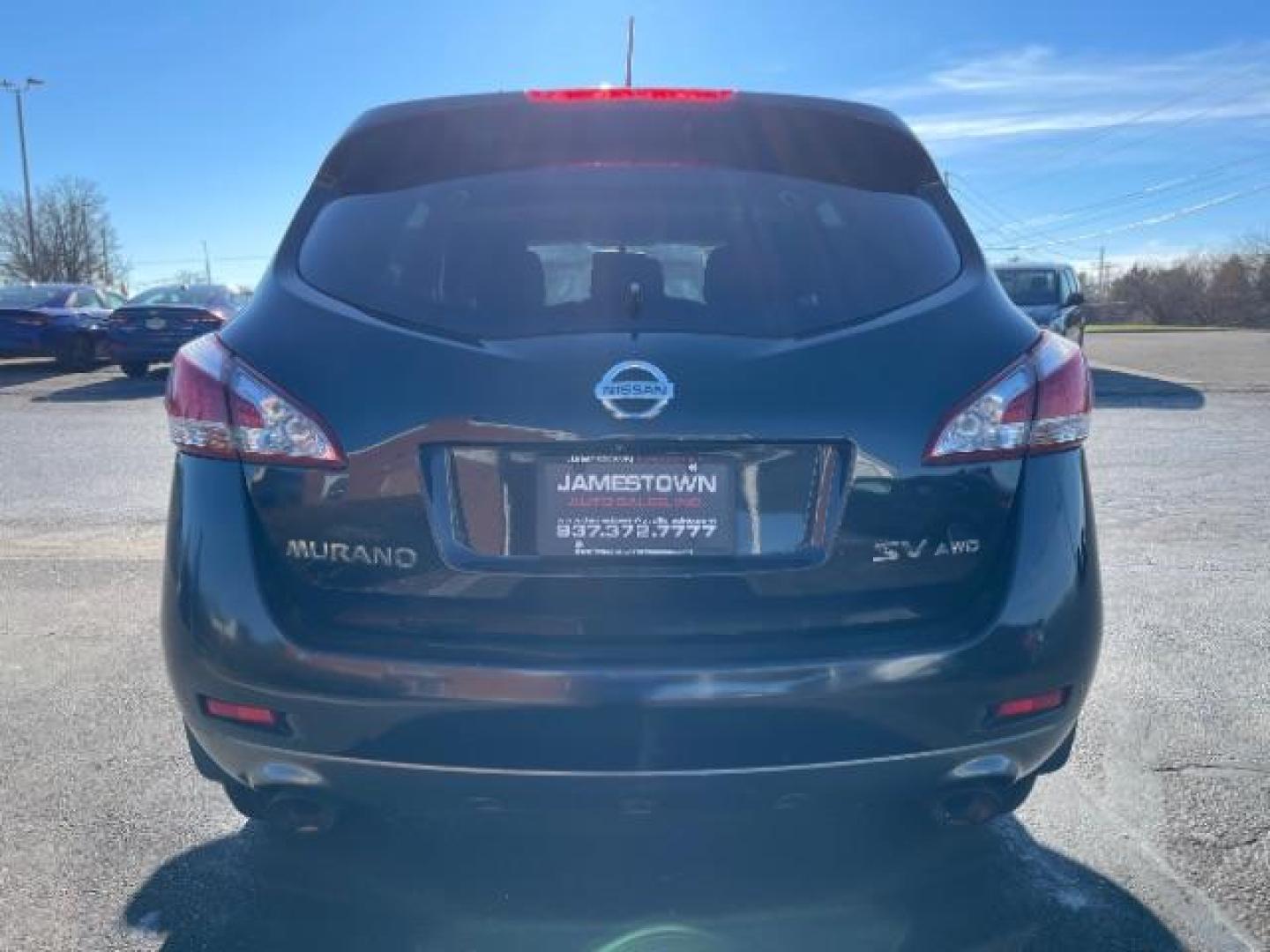 2011 Super Black Nissan Murano SV AWD (JN8AZ1MW2BW) with an 3.5L V6 DOHC 24V engine, Continuously Variable Transmission transmission, located at 1865 W 2nd St., Xenia, OH, 45385, (937) 372-7777, 39.681259, -83.961945 - Photo#4