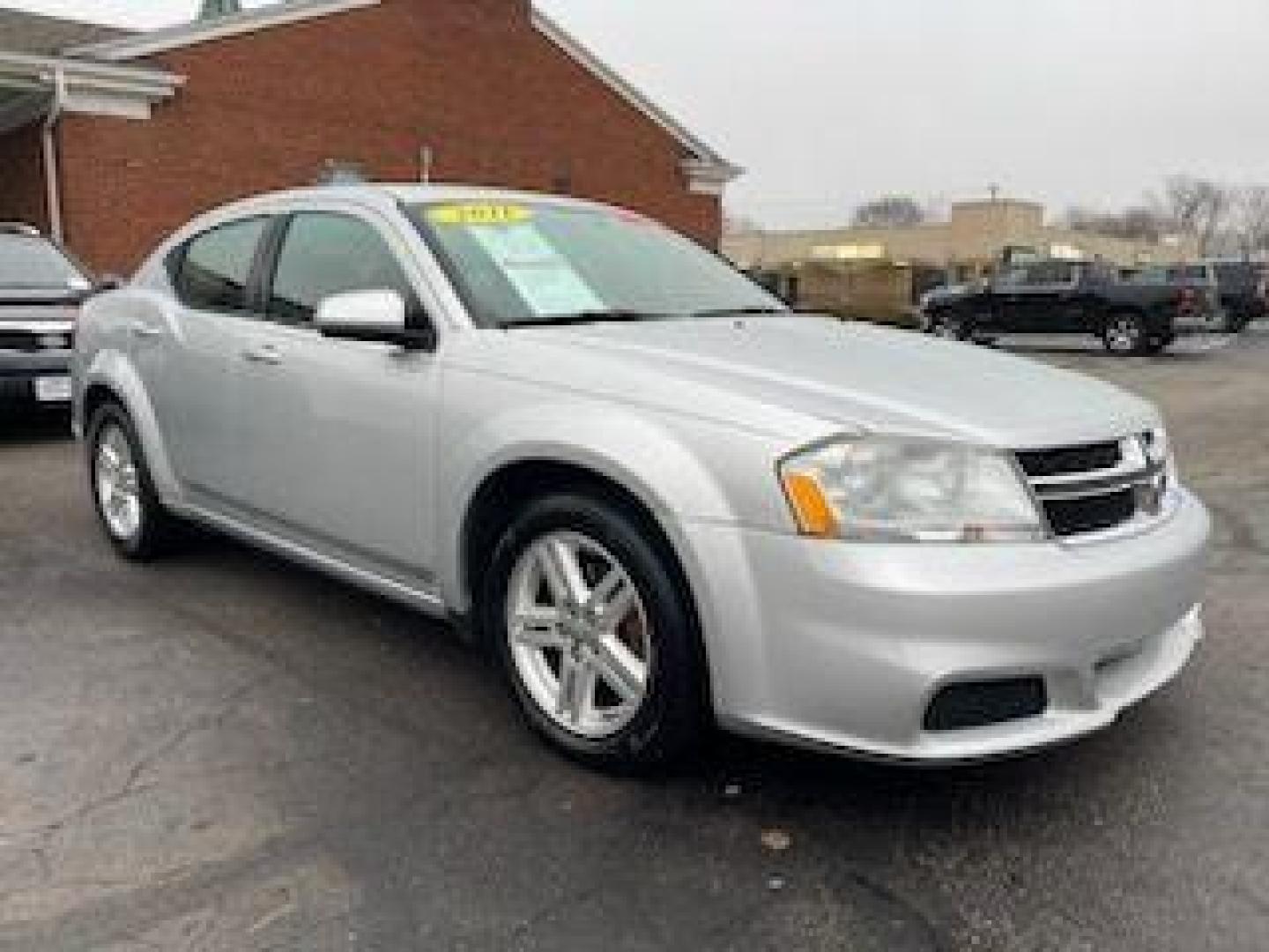 2011 Bright Silver Metallic Dodge Avenger Mainstreet (1B3BD1FB1BN) with an 2.4L L4 DOHC 16V engine, 6-Speed Automatic transmission, located at 1865 W 2nd St., Xenia, OH, 45385, (937) 372-7777, 39.681259, -83.961945 - Photo#0