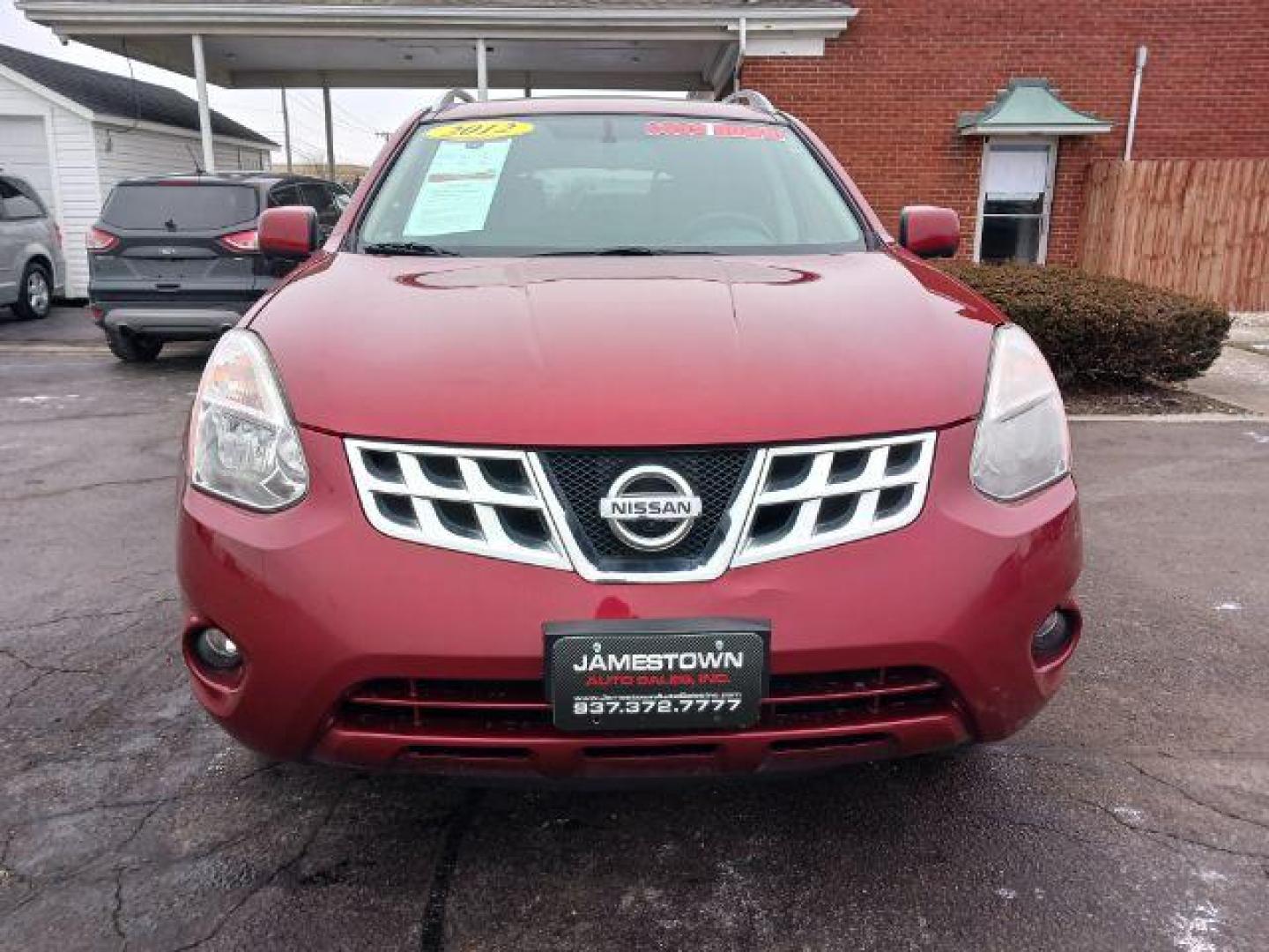 2012 Cayenne Red Pearl Nissan Rogue S AWD (JN8AS5MV8CW) with an 2.5L L4 DOHC 16V engine, Continuously Variable Transmission transmission, located at 1865 W 2nd St., Xenia, OH, 45385, (937) 372-7777, 39.681259, -83.961945 - Photo#1