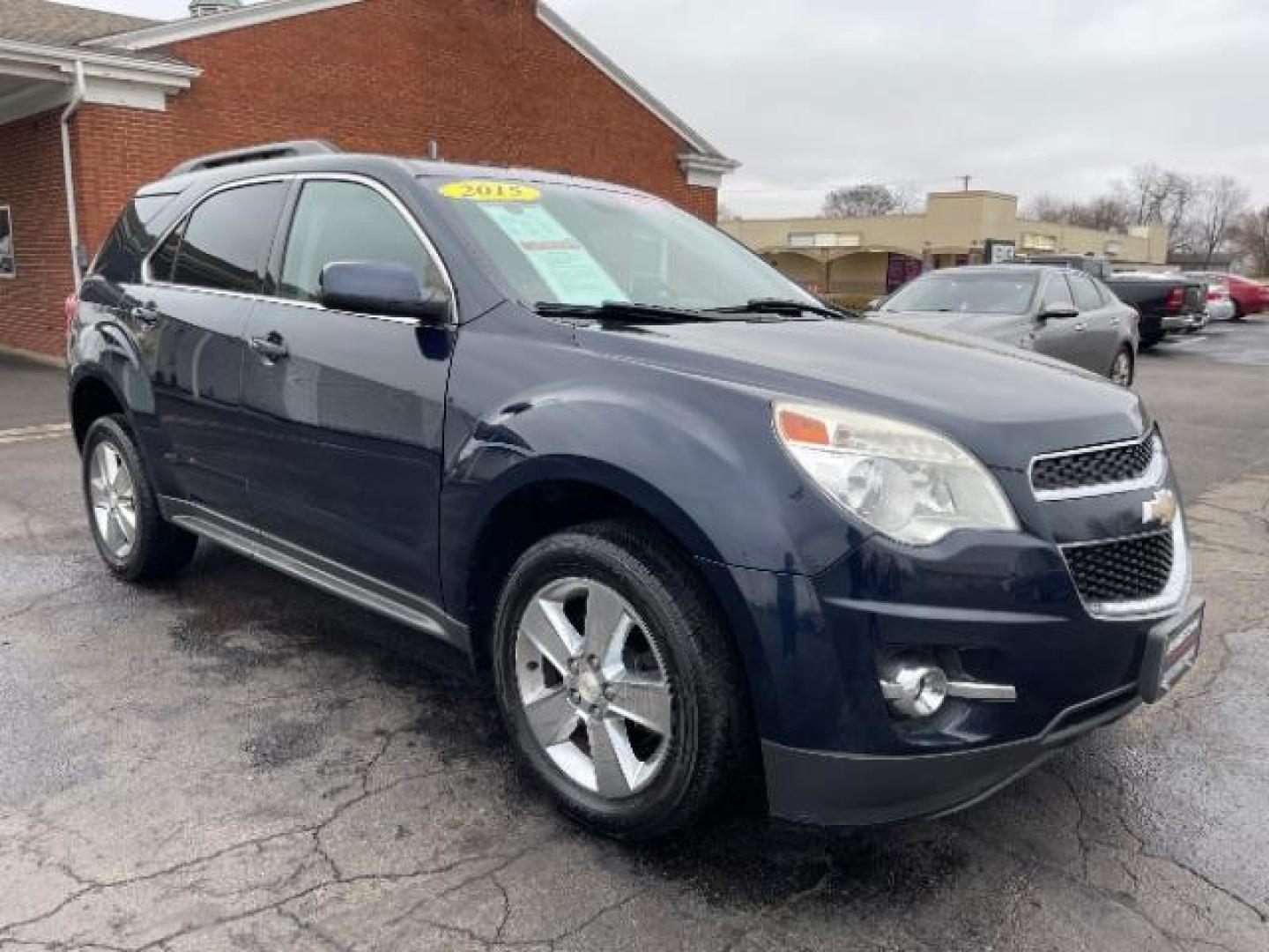 2015 Blue Velvet Metallic Chevrolet Equinox 2LT 2WD (2GNALCEK3F6) with an 2.4L L4 DOHC 16V FFV engine, 6-Speed Automatic transmission, located at 1865 W 2nd St., Xenia, OH, 45385, (937) 372-7777, 39.681259, -83.961945 - Photo#0