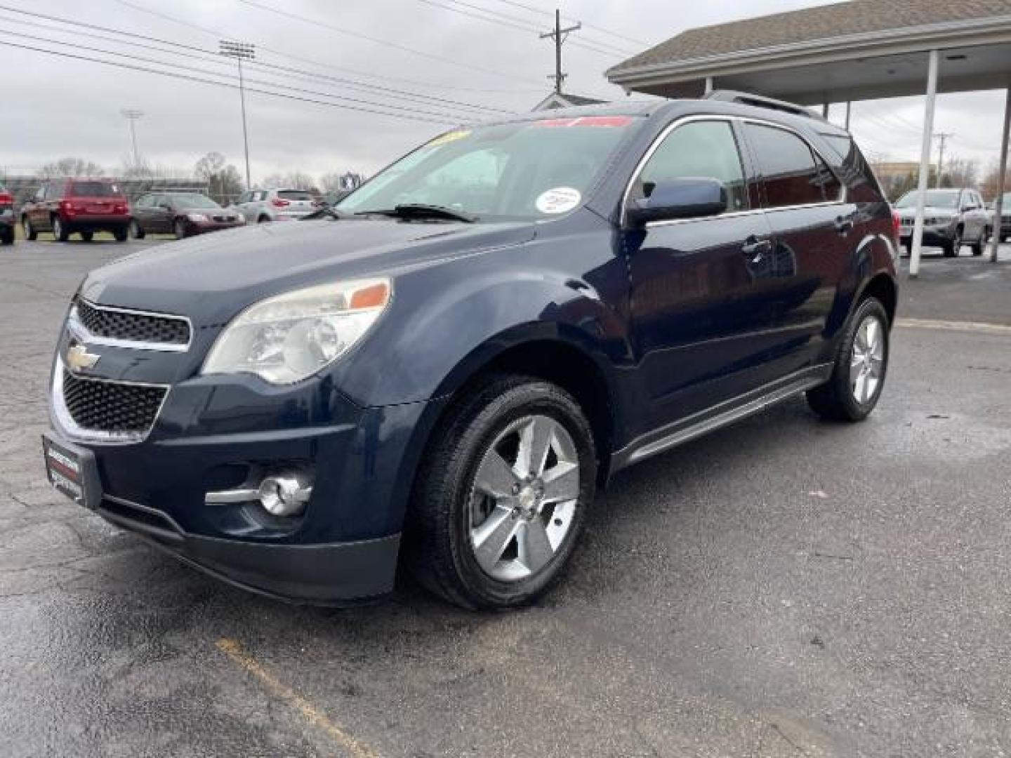 2015 Blue Velvet Metallic Chevrolet Equinox 2LT 2WD (2GNALCEK3F6) with an 2.4L L4 DOHC 16V FFV engine, 6-Speed Automatic transmission, located at 1865 W 2nd St., Xenia, OH, 45385, (937) 372-7777, 39.681259, -83.961945 - Photo#1