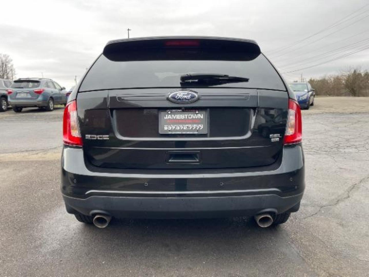 2014 Tuxedo Black Metallic Ford Edge SEL AWD (2FMDK4JC1EB) with an 3.5L V6 DOHC 24V engine, 6-Speed Automatic transmission, located at 1865 W 2nd St., Xenia, OH, 45385, (937) 372-7777, 39.681259, -83.961945 - Photo#4