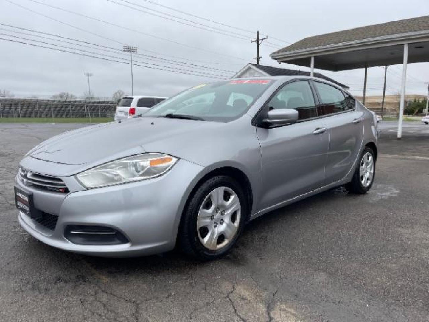 2015 Billet Silver Metallic CC Dodge Dart SE (1C3CDFAA4FD) with an 2.0L L4 DOHC 16V TURBO engine, located at 1865 W 2nd St., Xenia, OH, 45385, (937) 372-7777, 39.681259, -83.961945 - Photo#1