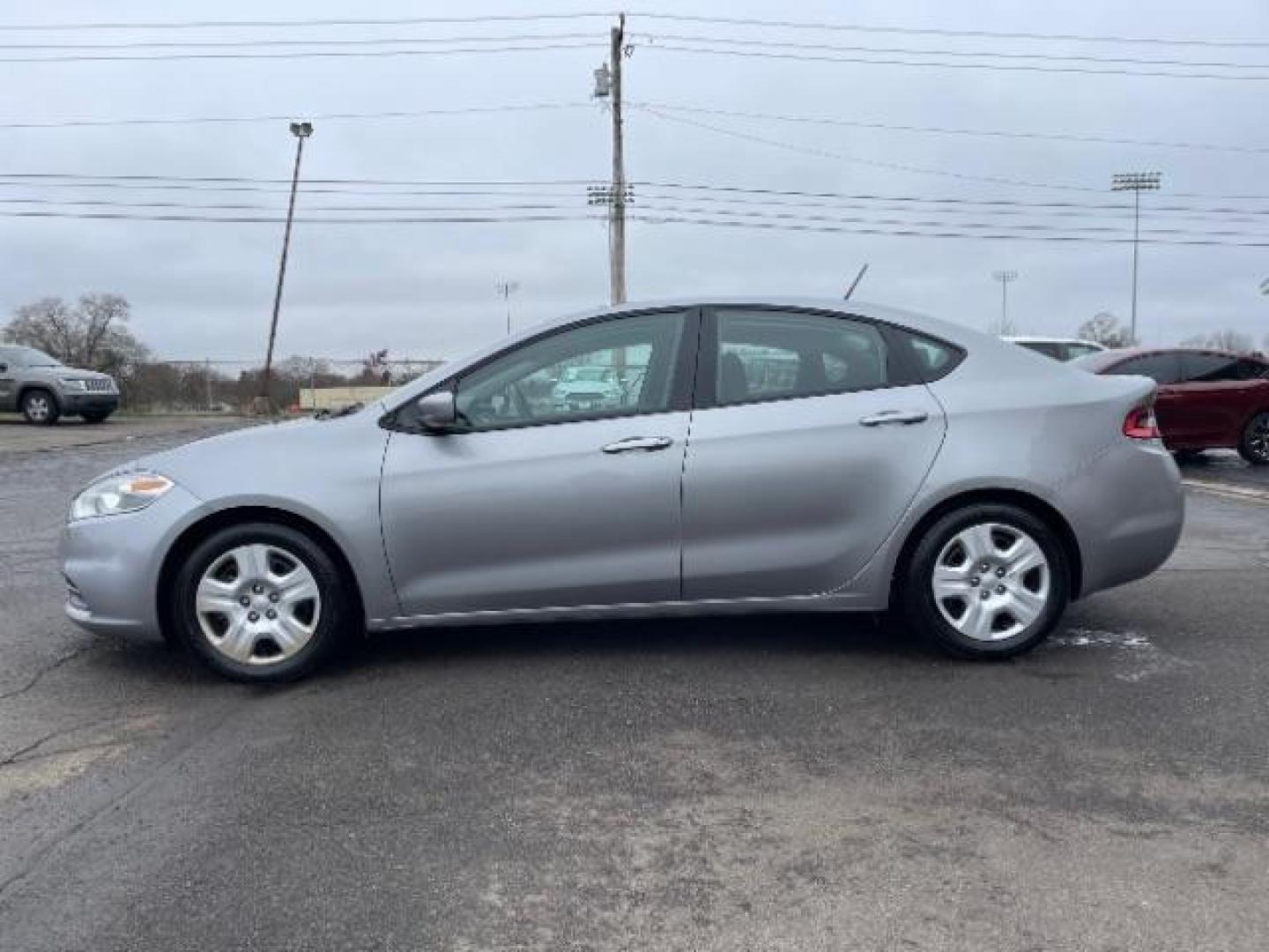 2015 Billet Silver Metallic CC Dodge Dart SE (1C3CDFAA4FD) with an 2.0L L4 DOHC 16V TURBO engine, located at 1865 W 2nd St., Xenia, OH, 45385, (937) 372-7777, 39.681259, -83.961945 - Photo#2