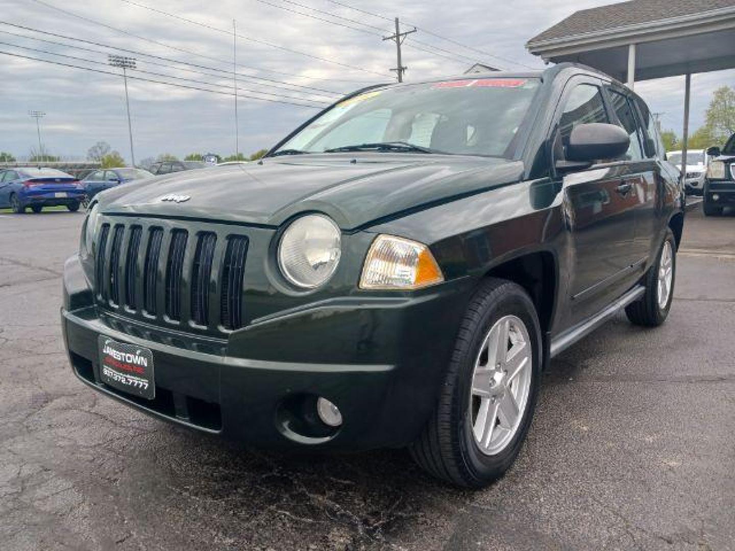 2010 Natural Green Pearl Jeep Compass Sport 4WD (1J4NF4FB7AD) with an 2.4L L4 DOHC 16V engine, located at 1865 W 2nd St., Xenia, OH, 45385, (937) 372-7777, 39.681259, -83.961945 - Photo#1