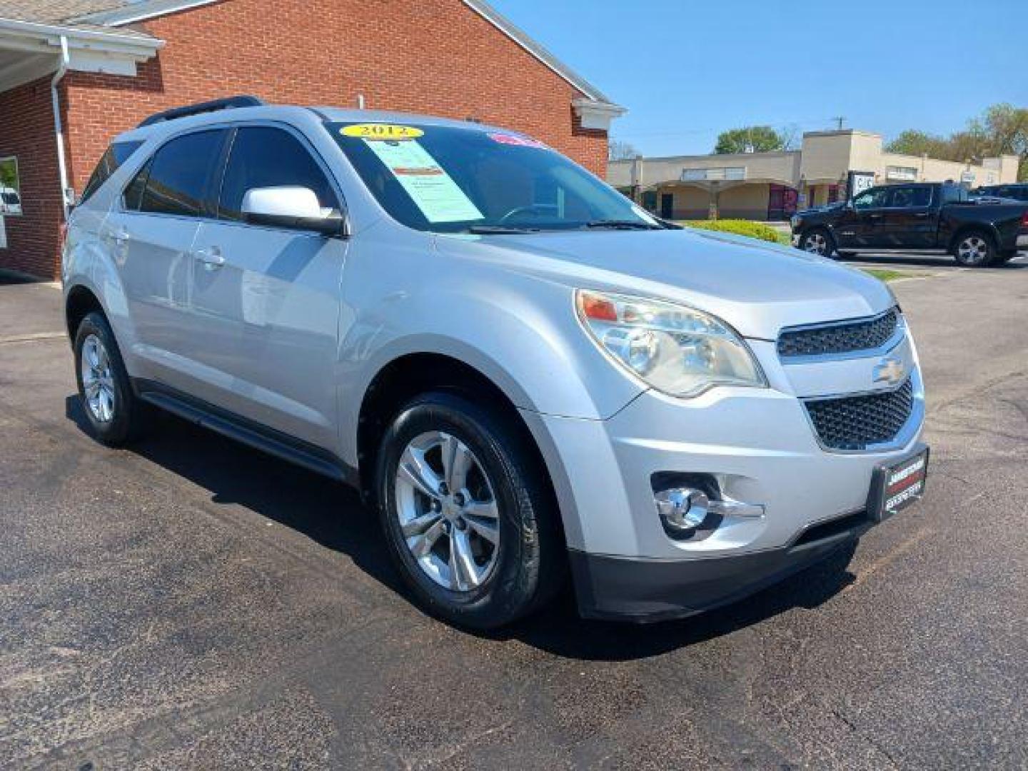 2012 Silver Ice Metallic Chevrolet Equinox 2LT 2WD (2GNALPEK4C1) with an 2.4L L4 DOHC 16V engine, 6-Speed Automatic transmission, located at 1865 W 2nd St., Xenia, OH, 45385, (937) 372-7777, 39.681259, -83.961945 - Photo#0