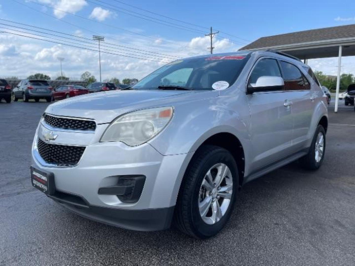 2011 Silver Ice Metallic Chevrolet Equinox 1LT 2WD (2GNALDEC3B1) with an 2.4L L4 DOHC 16V engine, 6-Speed Automatic transmission, located at 1865 W 2nd St., Xenia, OH, 45385, (937) 372-7777, 39.681259, -83.961945 - Photo#1