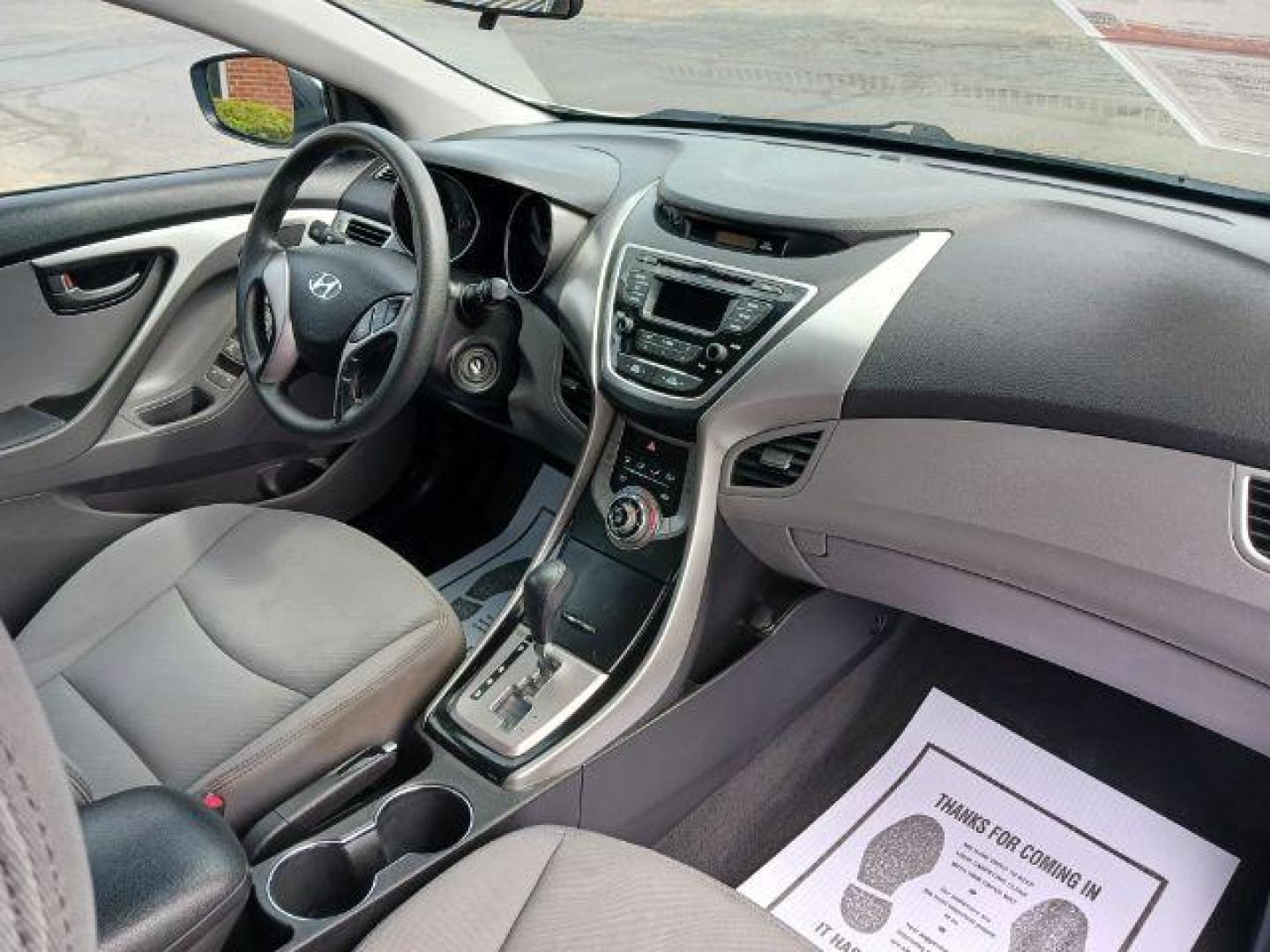 2013 Radiant Silver Metallic Hyundai Elantra GLS A/T (5NPDH4AE2DH) with an 1.8L L4 DOHC 16V engine, 6-Speed Automatic transmission, located at 1865 W 2nd St., Xenia, OH, 45385, (937) 372-7777, 39.681259, -83.961945 - Photo#8