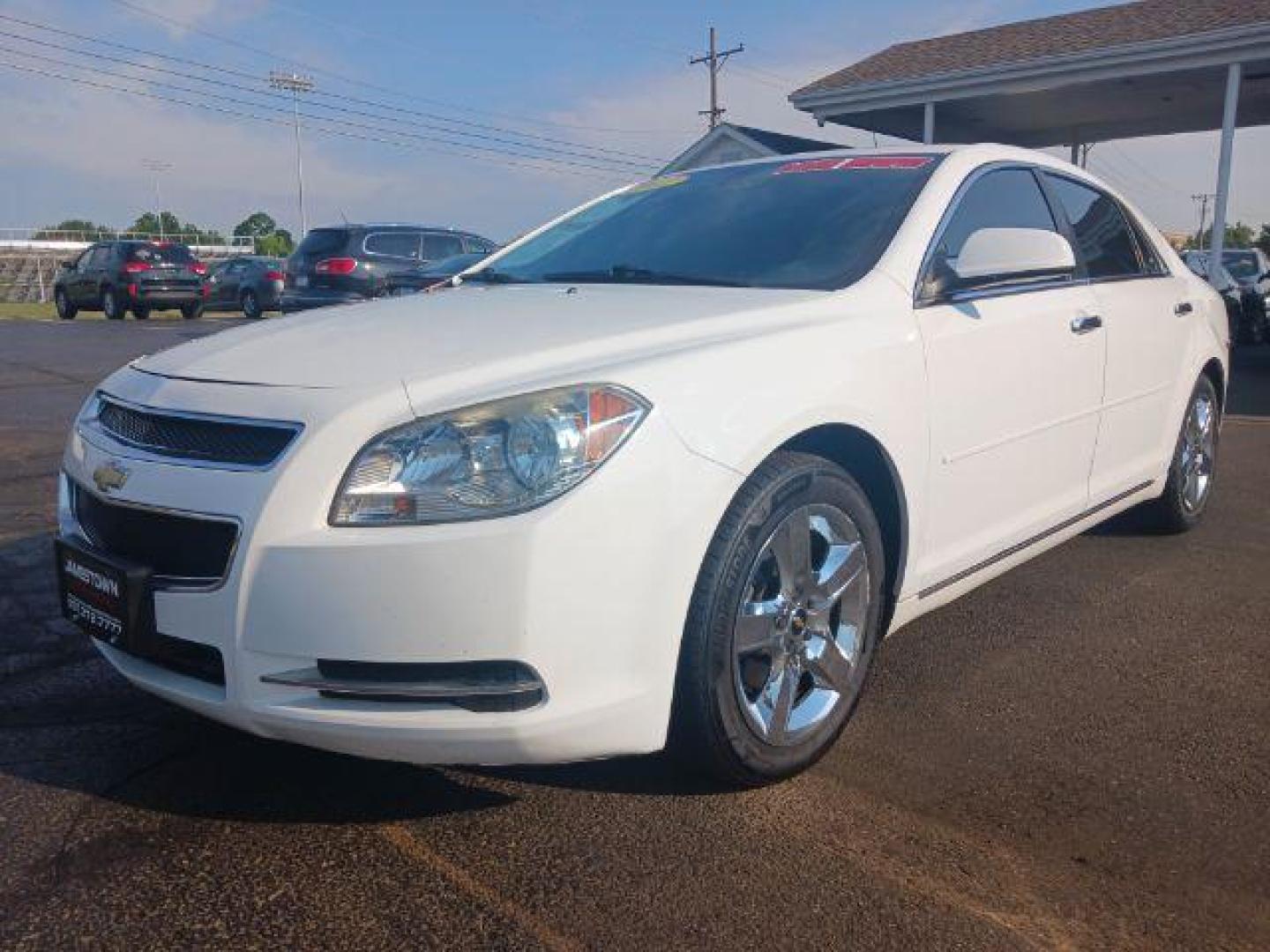 2012 Summit White Chevrolet Malibu SEDAN 4-DR (1G1ZC5EU5CF) with an 2.4L L4 DOHC 16V FFV engine, 6-Speed Automatic transmission, located at 1865 W 2nd St., Xenia, OH, 45385, (937) 372-7777, 39.681259, -83.961945 - Photo#1