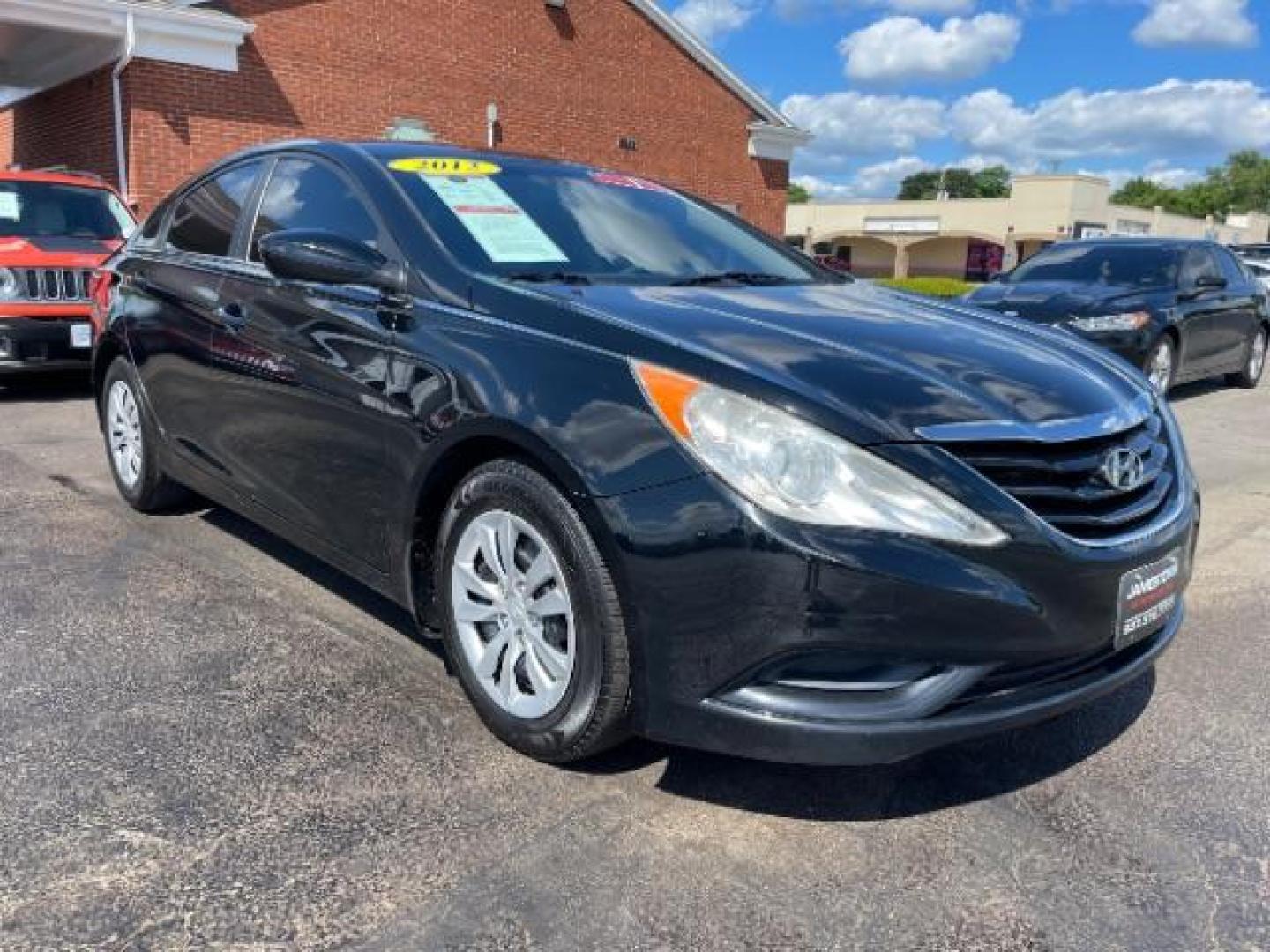 2012 Midnight Black Hyundai Sonata GLS Auto (5NPEB4AC9CH) with an 2.4L L4 DOHC 16V engine, 6-Speed Automatic transmission, located at 1865 W 2nd St., Xenia, OH, 45385, (937) 372-7777, 39.681259, -83.961945 - Photo#0