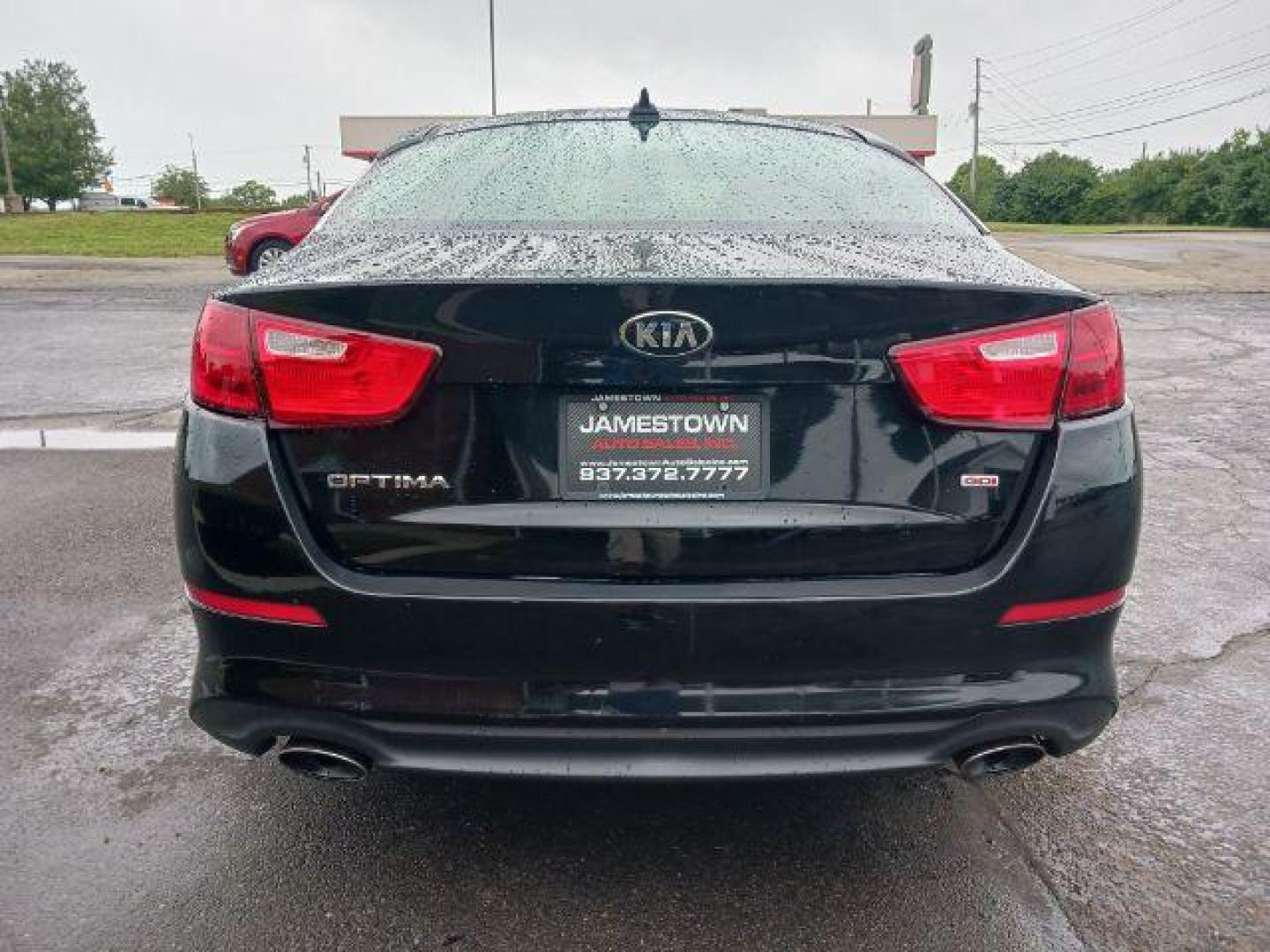 2015 Ebony Black Kia Optima LX (5XXGM4A77FG) with an 2.4L L4 DOHC 16V engine, 6-Speed Automatic transmission, located at 1865 W 2nd St., Xenia, OH, 45385, (937) 372-7777, 39.681259, -83.961945 - Photo#5