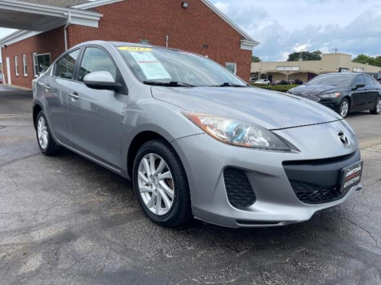 2012 Liquid Silver Metallic Mazda MAZDA3 i Touring 4-Door (JM1BL1V70C1) with an 2.0L L4 DOHC 16V engine, located at 1865 W 2nd St., Xenia, OH, 45385, (937) 372-7777, 39.681259, -83.961945 - Photo#0