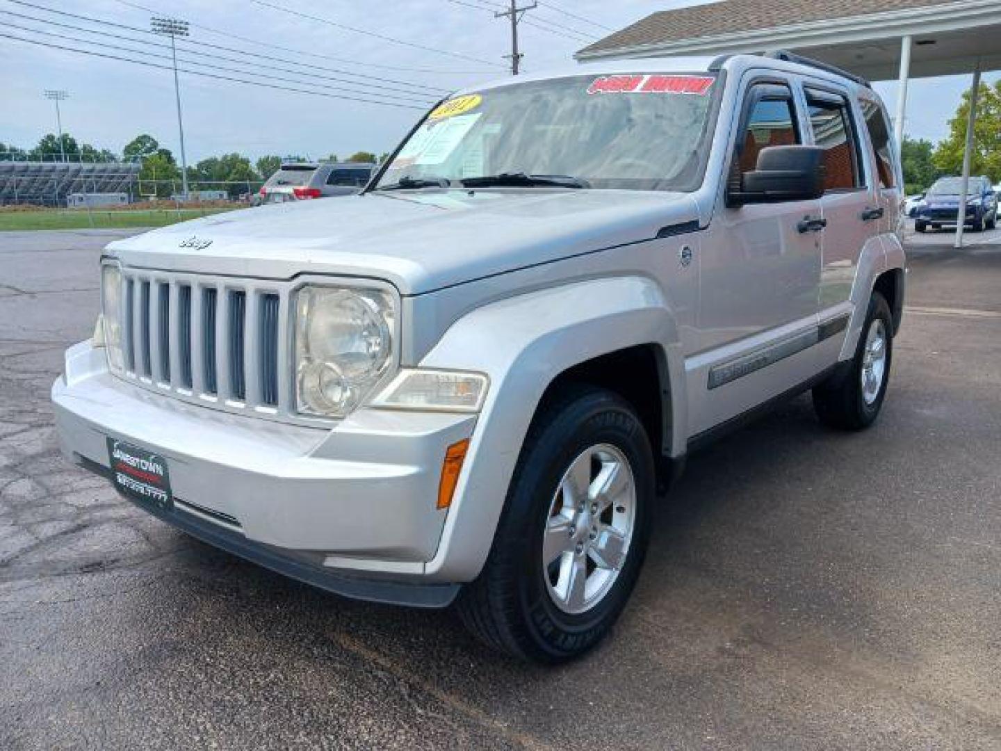 2012 Bright Silver Metallic Jeep Liberty Sport 4WD (1C4PJMAK8CW) with an 3.7L V6 SOHC 12V engine, 4-Speed Automatic transmission, located at 1865 W 2nd St., Xenia, OH, 45385, (937) 372-7777, 39.681259, -83.961945 - Photo#1