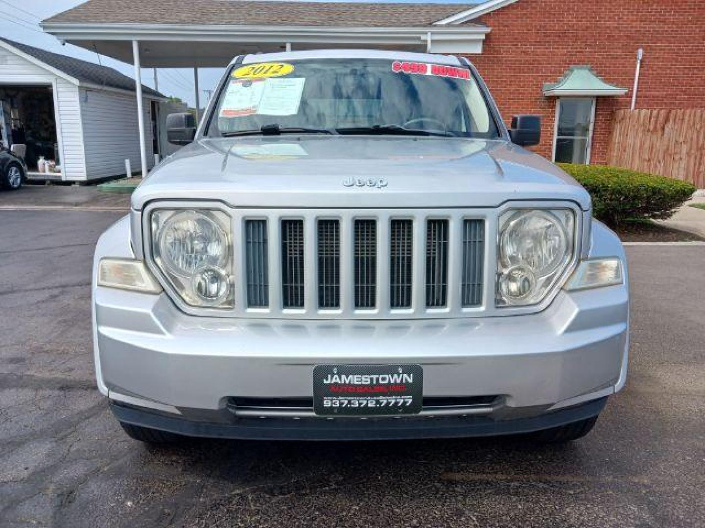 2012 Bright Silver Metallic Jeep Liberty Sport 4WD (1C4PJMAK8CW) with an 3.7L V6 SOHC 12V engine, 4-Speed Automatic transmission, located at 1865 W 2nd St., Xenia, OH, 45385, (937) 372-7777, 39.681259, -83.961945 - Photo#4