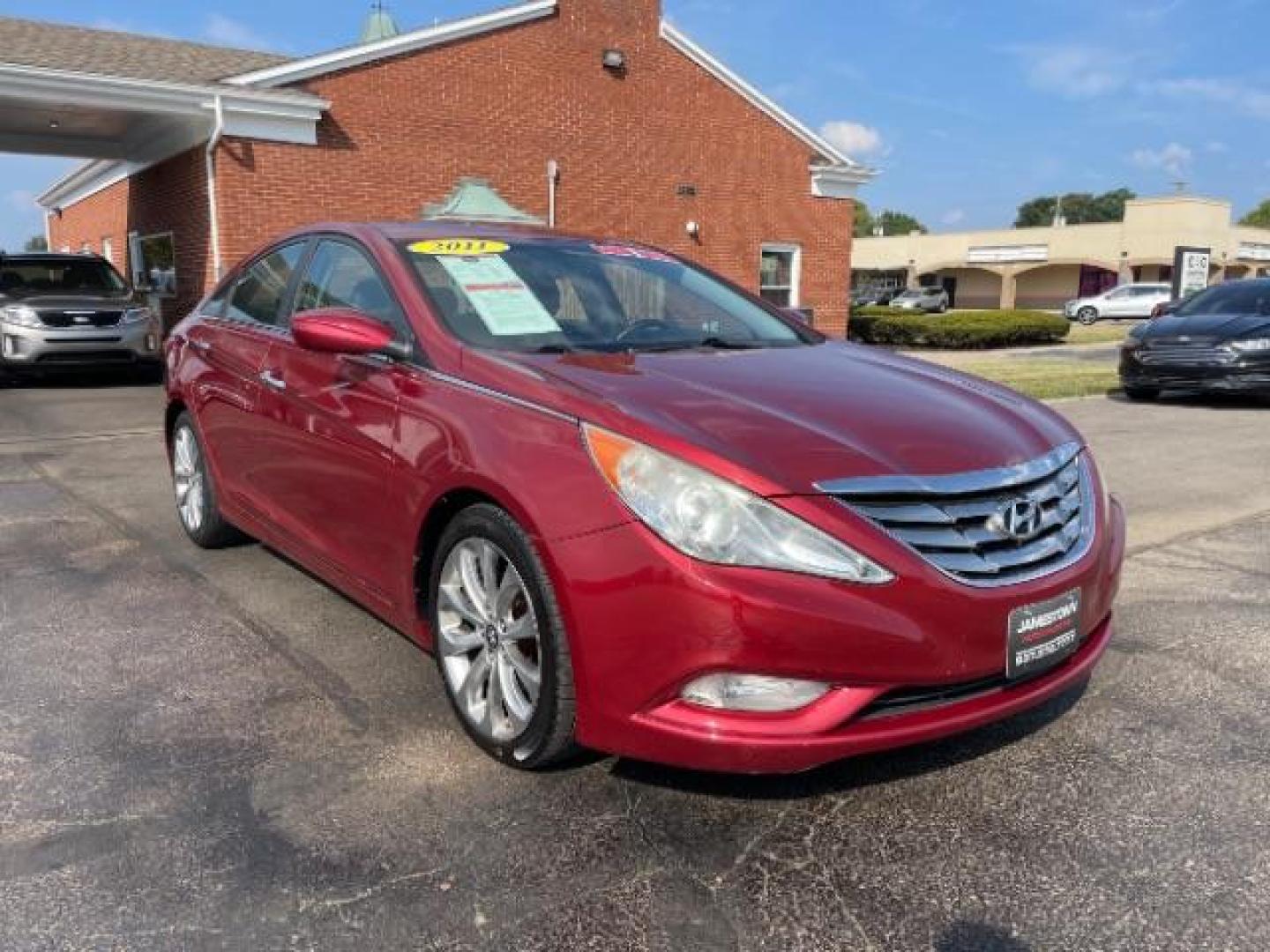 2011 Venetian Red Pearl Hyundai Sonata SE Auto (5NPEC4AC2BH) with an 2.4L L4 DOHC 16V engine, 6-Speed Automatic transmission, located at 1865 W 2nd St., Xenia, OH, 45385, (937) 372-7777, 39.681259, -83.961945 - Photo#0