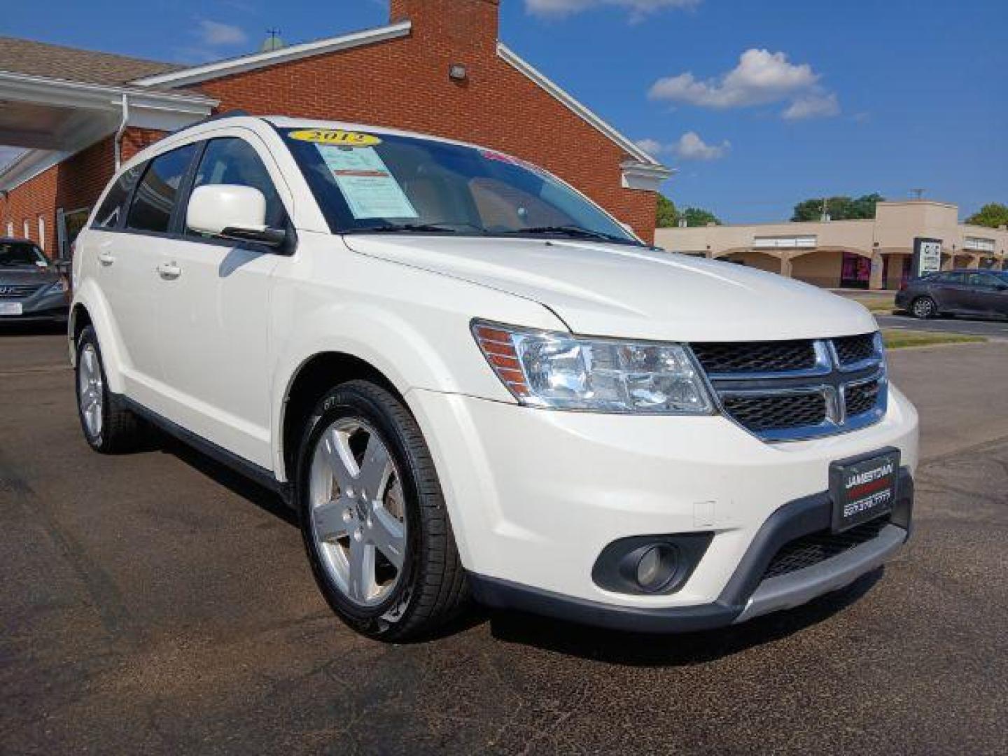 2012 White Dodge Journey SXT AWD (3C4PDDBG1CT) with an 3.6L V6 DOHC 24V engine, 6-Speed Automatic transmission, located at 1865 W 2nd St., Xenia, OH, 45385, (937) 372-7777, 39.681259, -83.961945 - Photo#0