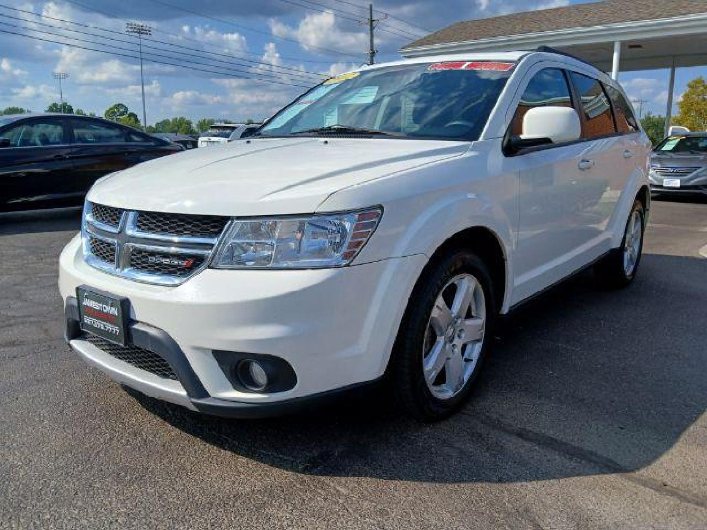 2012 White Dodge Journey SXT AWD (3C4PDDBG1CT) with an 3.6L V6 DOHC 24V engine, 6-Speed Automatic transmission, located at 1865 W 2nd St., Xenia, OH, 45385, (937) 372-7777, 39.681259, -83.961945 - Photo#1