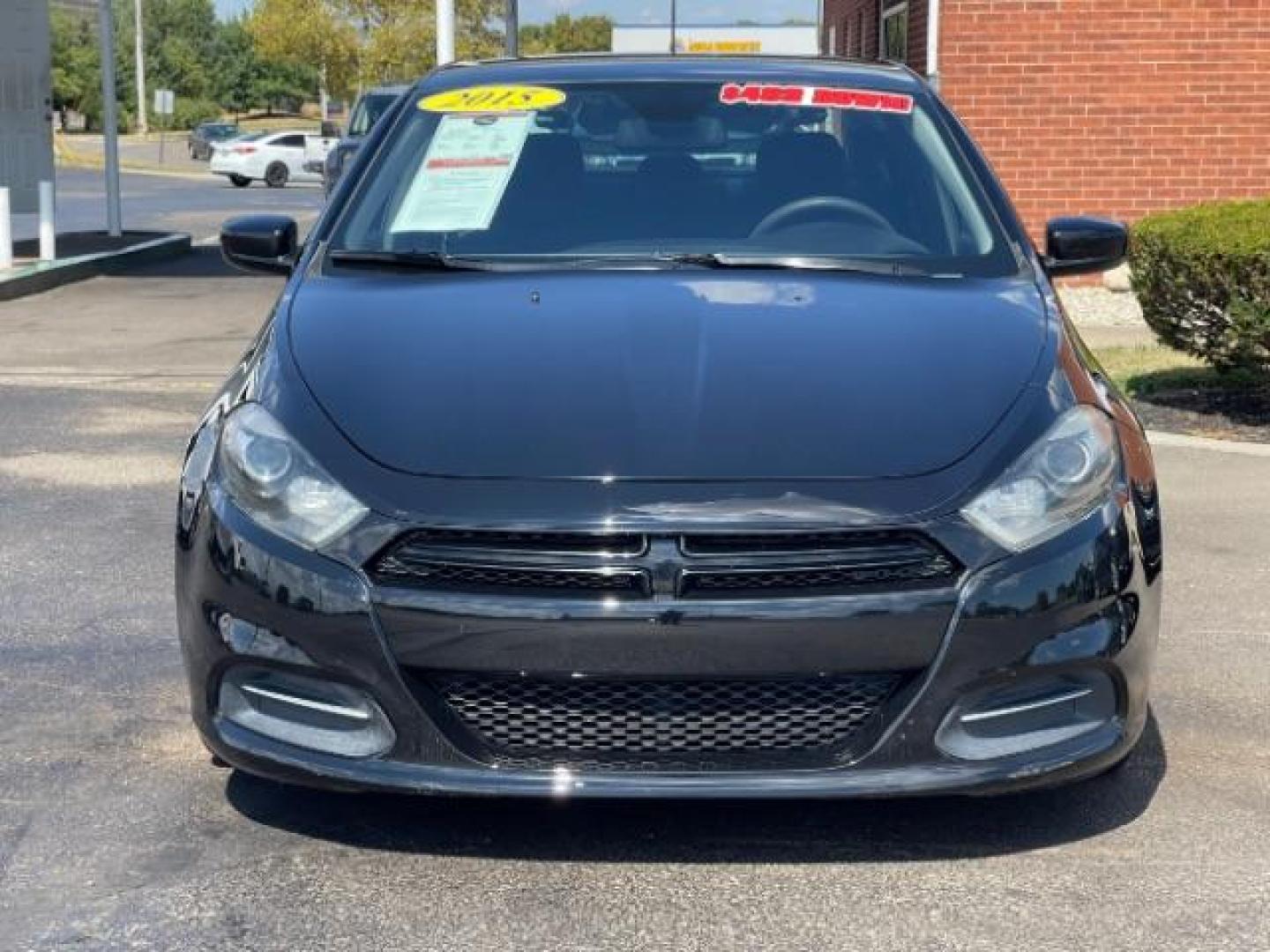 2015 Pitch Black Clearcoat Dodge Dart SXT (1C3CDFBB1FD) with an 2.4L L4 DOHC 16V engine, located at 1865 W 2nd St., Xenia, OH, 45385, (937) 372-7777, 39.681259, -83.961945 - Photo#2