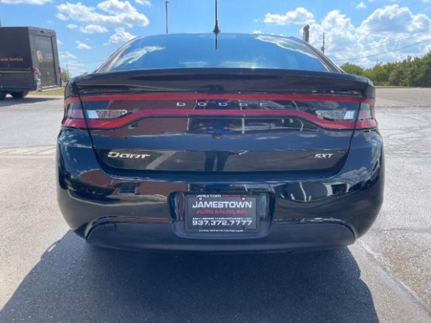 2015 Pitch Black Clearcoat Dodge Dart SXT (1C3CDFBB1FD) with an 2.4L L4 DOHC 16V engine, located at 1865 W 2nd St., Xenia, OH, 45385, (937) 372-7777, 39.681259, -83.961945 - Photo#3