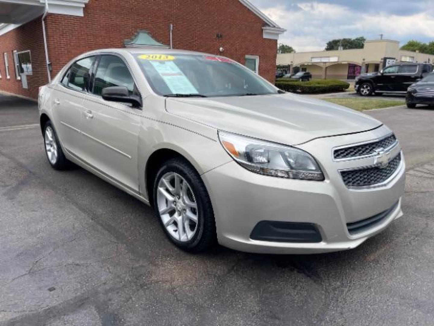 2013 Champagne Silver Metallic Chevrolet Malibu LS (1G11B5SA9DF) with an 2.5L L4 DOHC 16V engine, 6-Speed Automatic transmission, located at 1865 W 2nd St., Xenia, OH, 45385, (937) 372-7777, 39.681259, -83.961945 - Photo#0