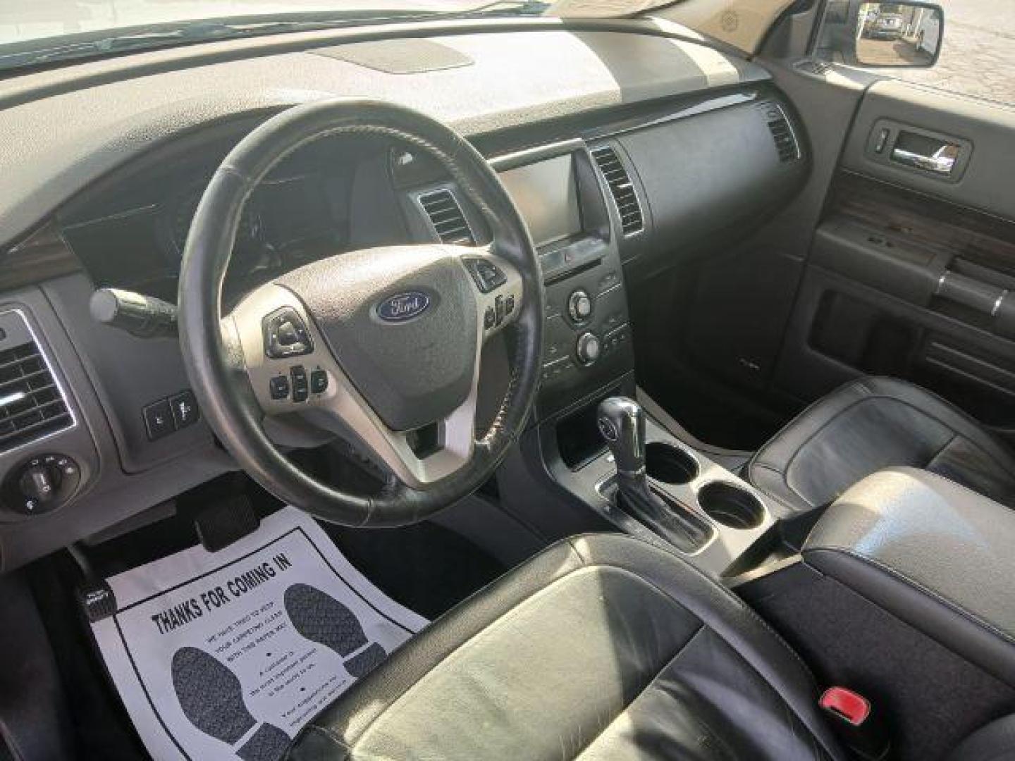 2014 Ingot Silver Metallic Ford Flex SEL FWD (2FMGK5C88EB) with an 3.5L V6 DOHC 24V engine, 6-Speed Automatic Overdrive transmission, located at 1865 W 2nd St., Xenia, OH, 45385, (937) 372-7777, 39.681259, -83.961945 - Third Row - Photo#6