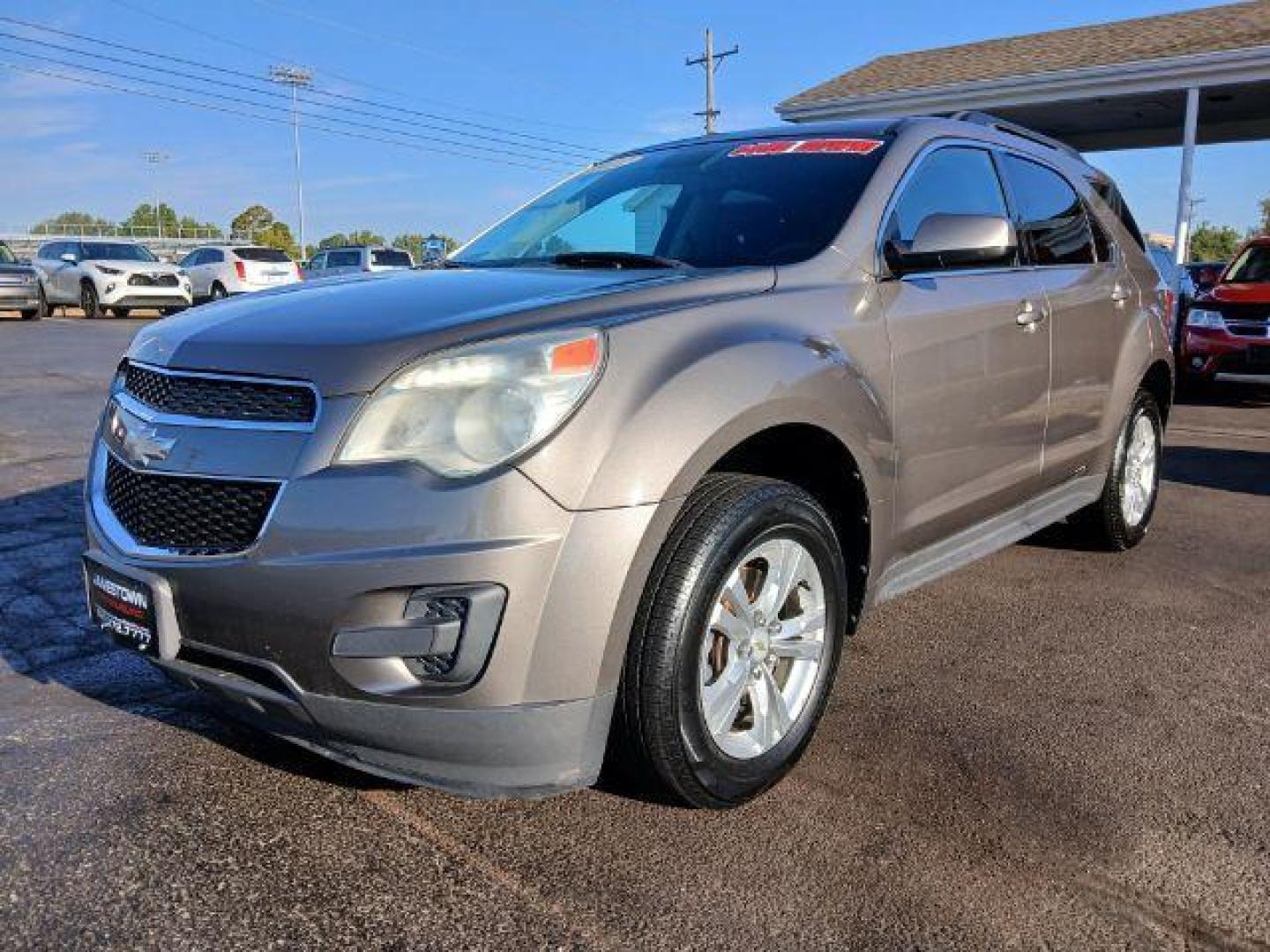 2012 Mocha Steel Metallic Chevrolet Equinox 1LT 2WD (2GNALDEK1C6) with an 2.4L L4 DOHC 16V engine, 6-Speed Automatic transmission, located at 1865 W 2nd St., Xenia, OH, 45385, (937) 372-7777, 39.681259, -83.961945 - Photo#1